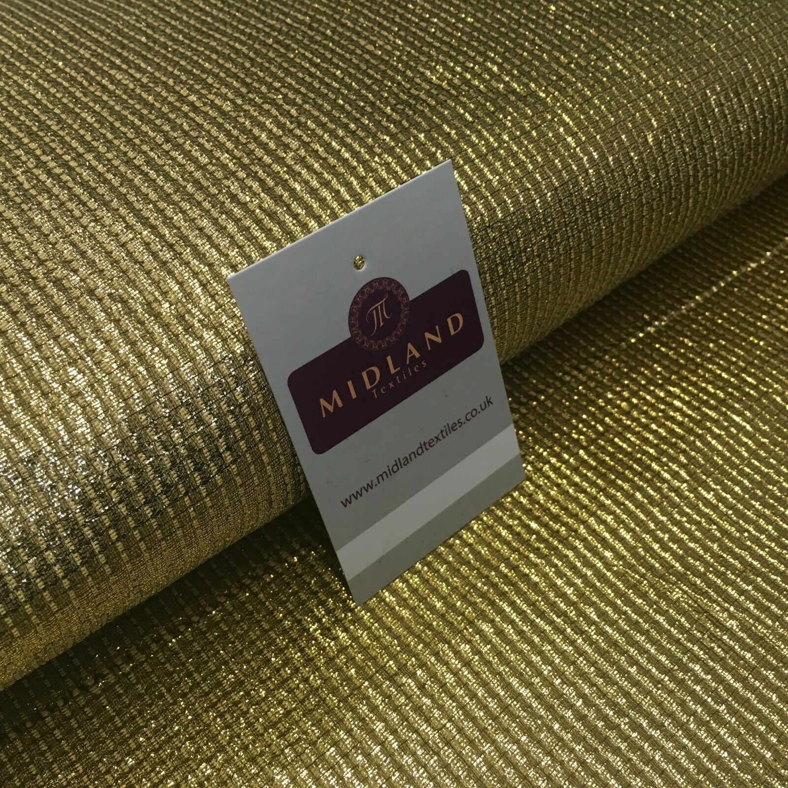 Gold Banarsi textured Geometric Lame Brocade Fabric 111 cm MA1121 Mtex