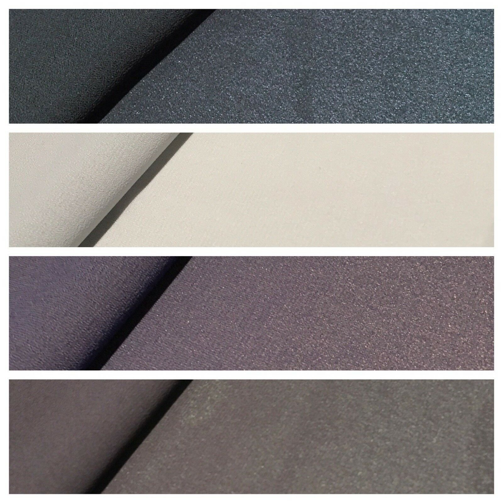 Plain Amazon Crepe Georgette chiffon Fabric 44' MJ787 Mtex