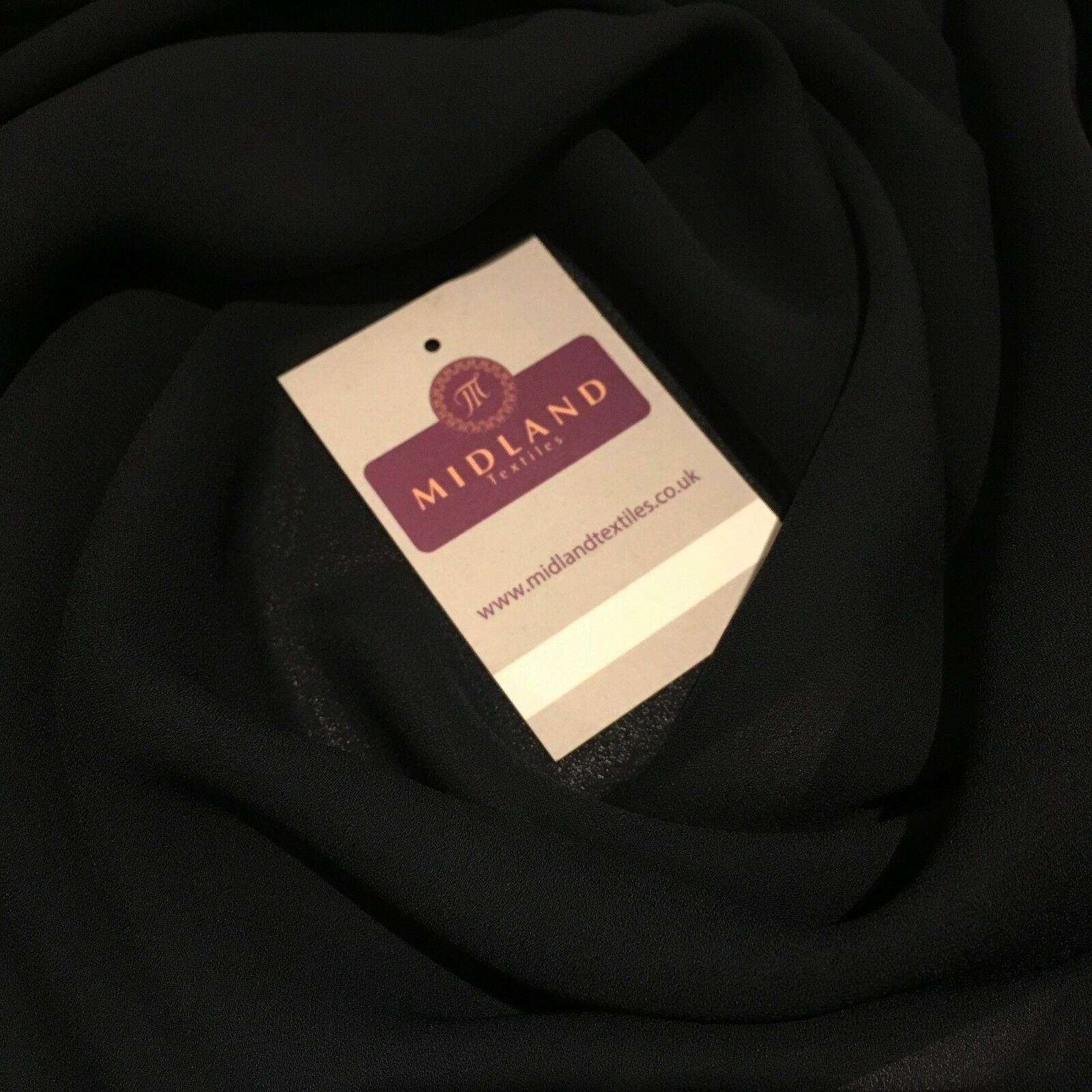 Plain Amazon Crepe Georgette chiffon Fabric 44' MJ787 Mtex