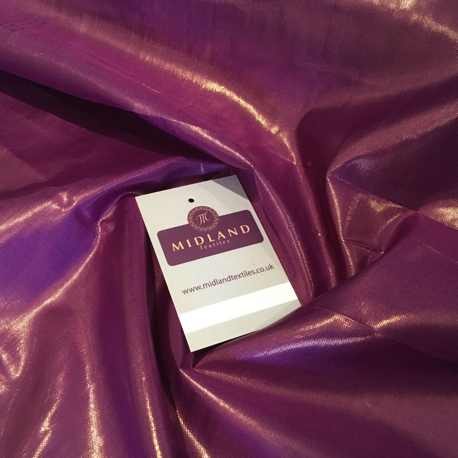 Metallic Lurex shiny foil lame fancy dress fabric 44' Wide  M98 Mtex