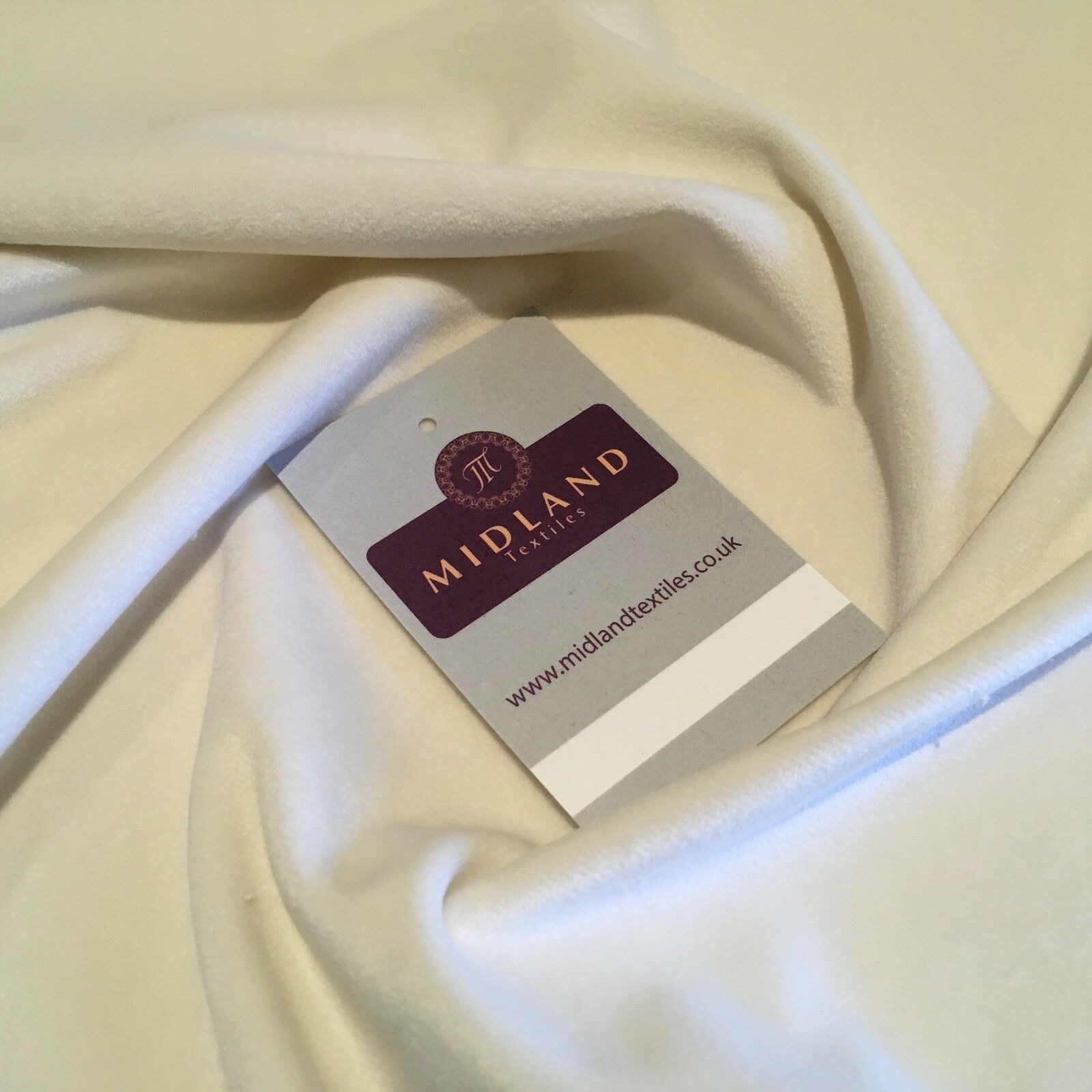 Plain Soft Cotton Look Velvet ideal for evening, bridal, costume 58" wide M806