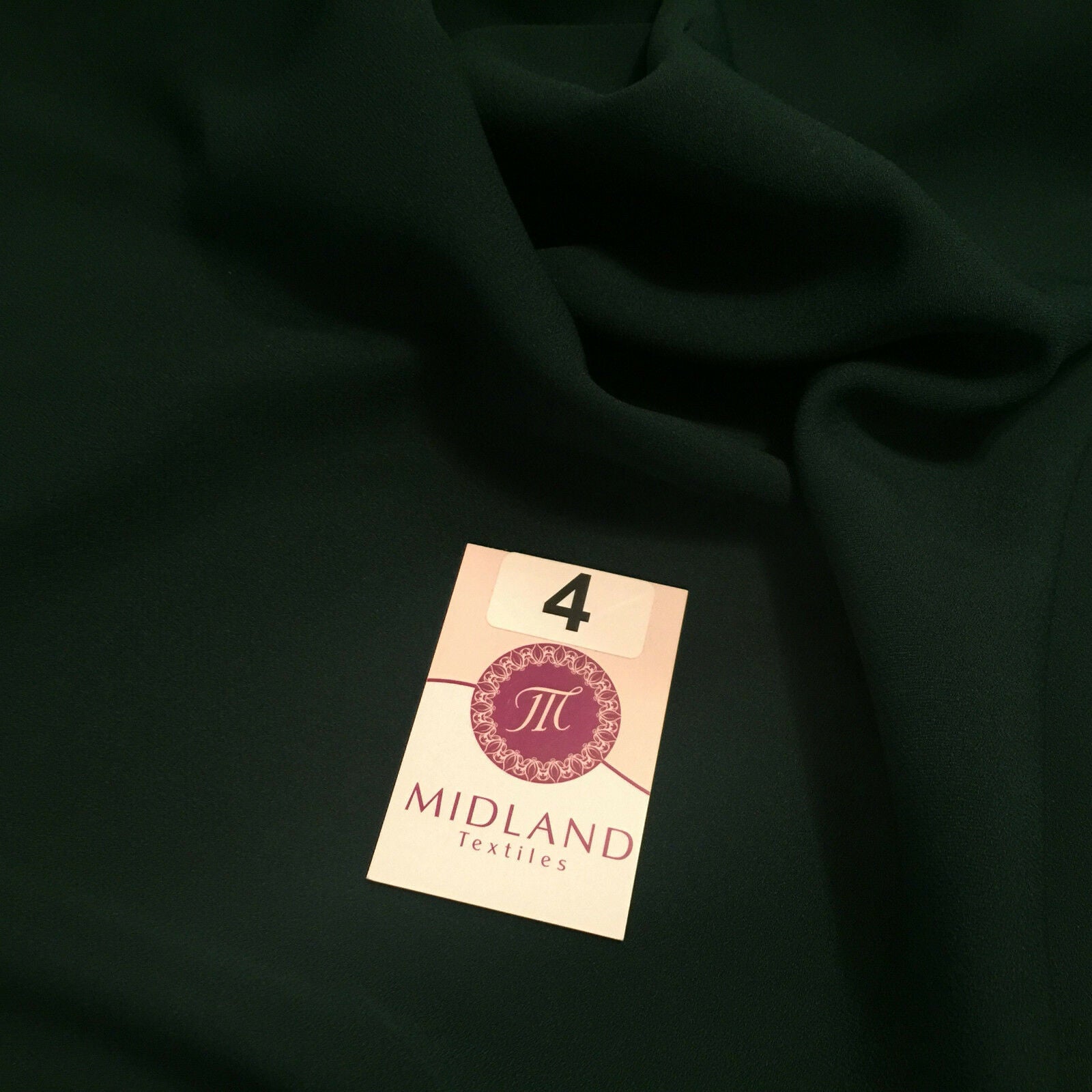 Moss Crepe tight twist woven fabric ideal for suits, shirts & jackets M460 Mtex