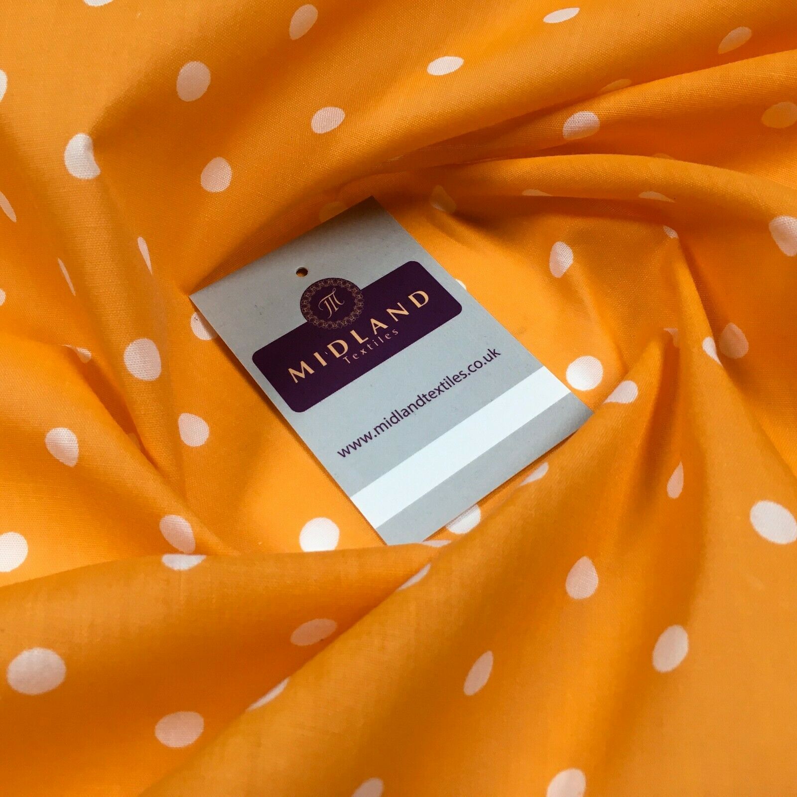 Pea Spot Dot print polycotton Fabric 110cm Wide MS1351 Mtex Mask Fabric