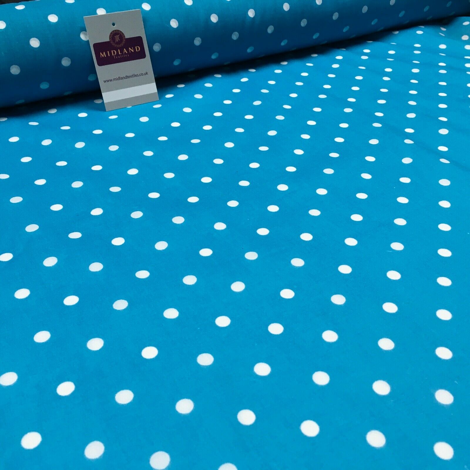 Pea Spot Dot print polycotton Fabric 110cm Wide MS1351 Mtex Mask Fabric