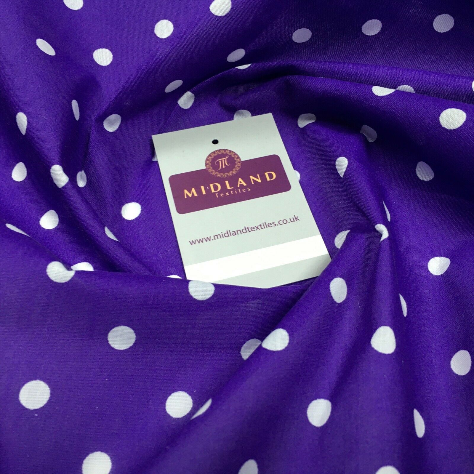 Pea Spot Dot print polycotton Fabric 110cm Wide MS1351 Mtex Mask Fabric
