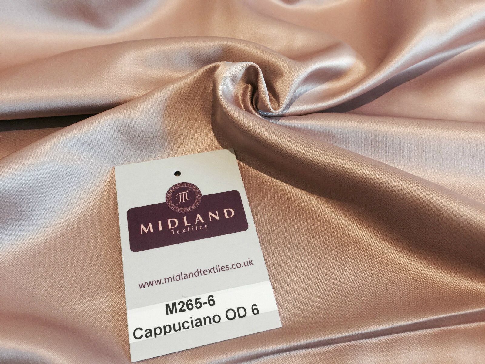 Duchess Bridal Matt satin Dress Fabric 100% Polyester 58' Wide M265