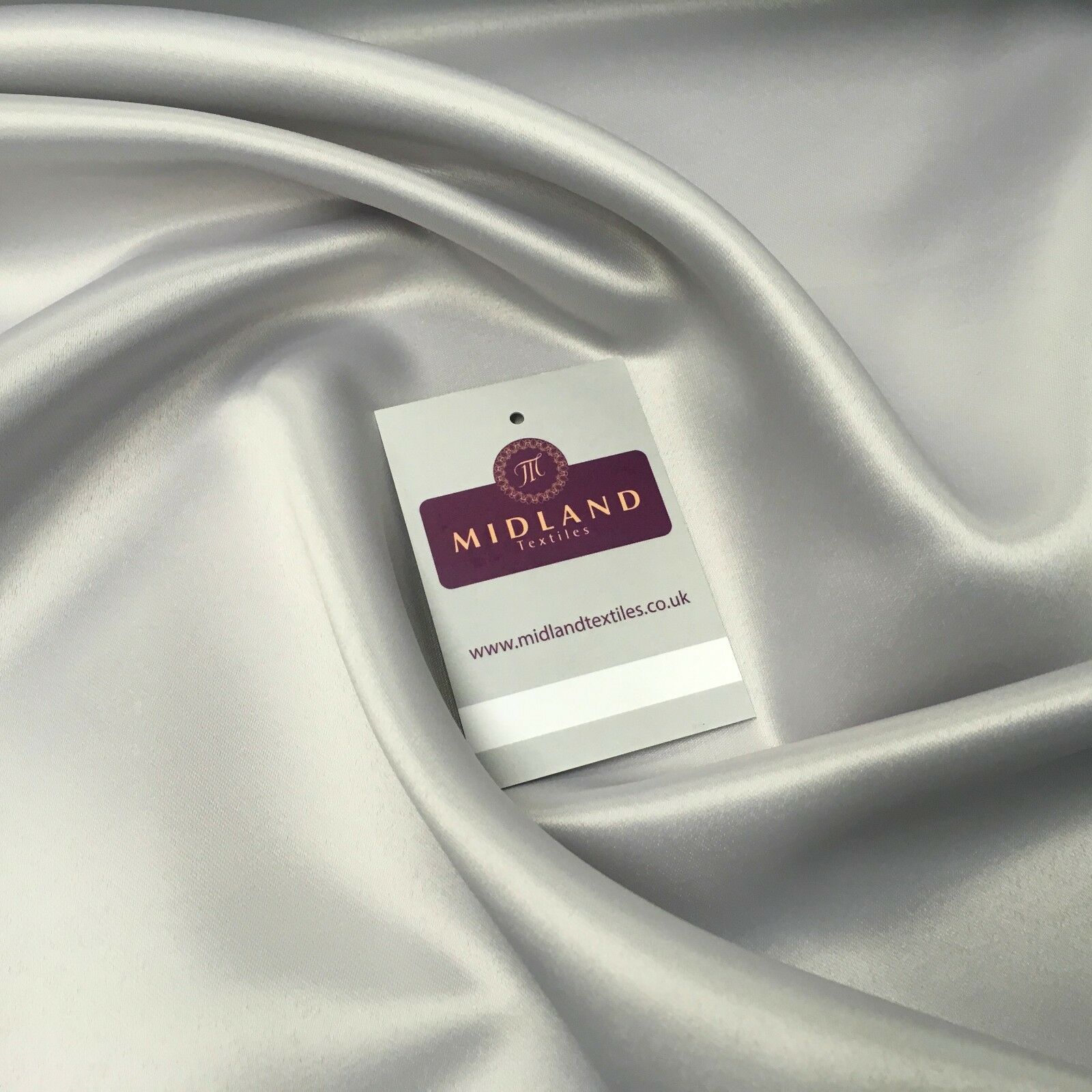 Duchess Bridal Matt satin Dress Fabric 100% Polyester 58' Wide M265