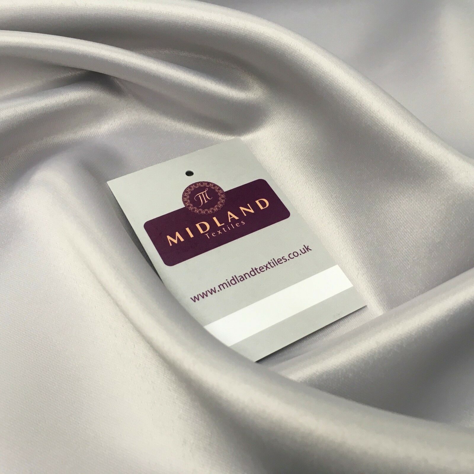 Duchess Bridal Matt satin Dress Fabric 100% Polyester 58' Wide M265