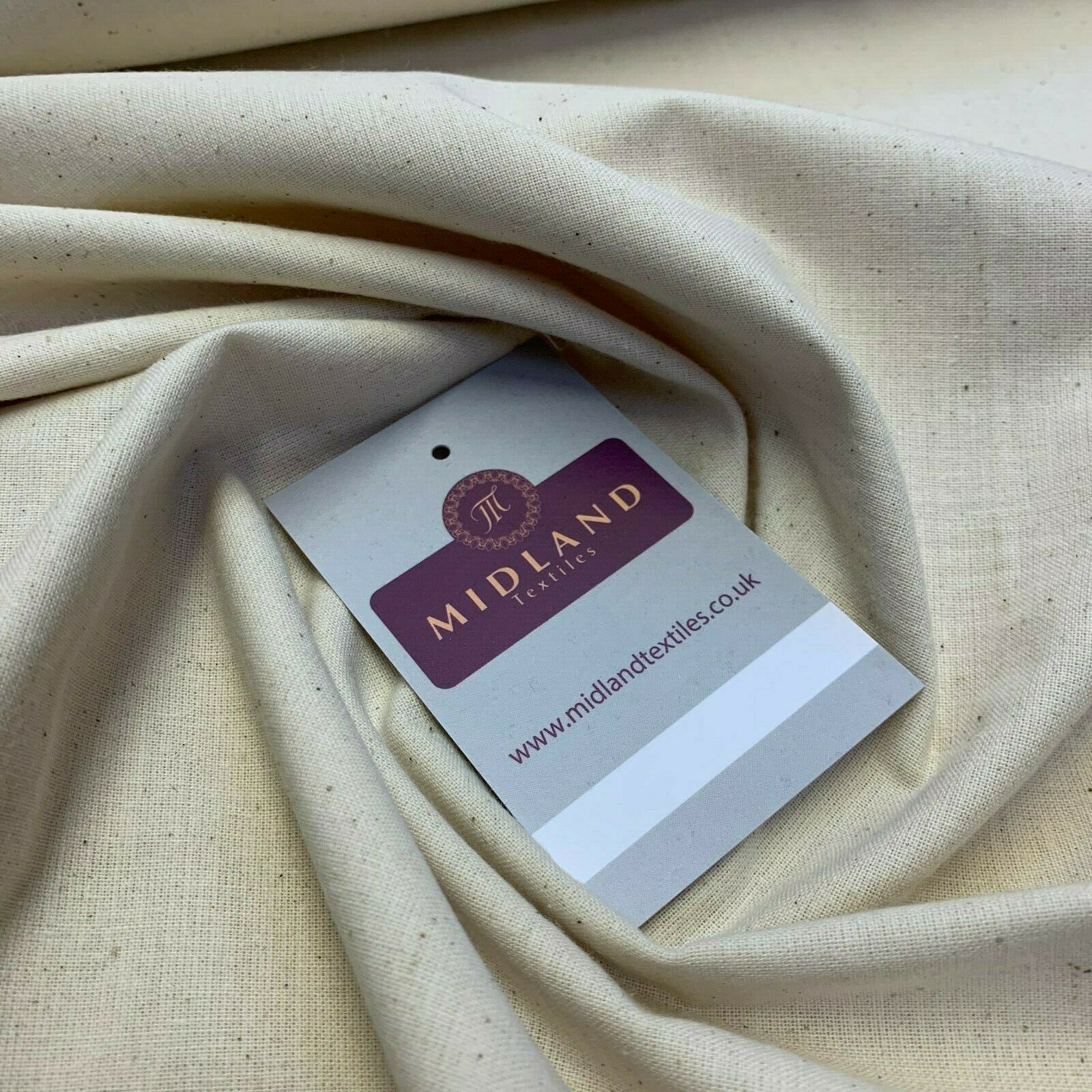100% cotton Natural Calico Craft Medium Weight Fabric 150cm M38