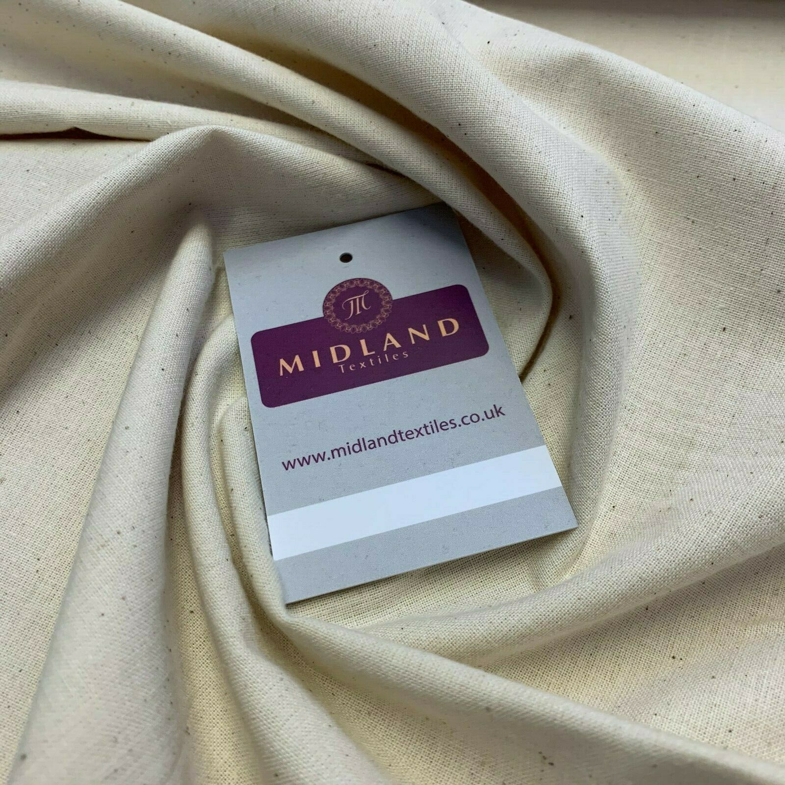 100% cotton Natural Calico Craft Medium Weight Fabric 150cm M38