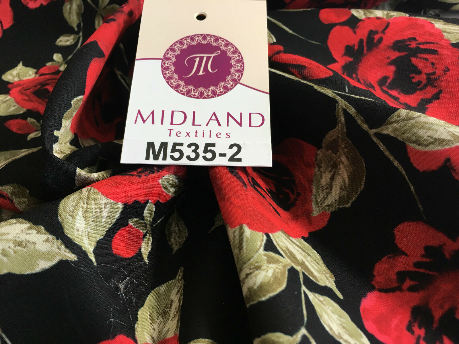 Vintage floral shabby chic rose printed 100% Cotton Poplin fabric 58" M535 Mtex