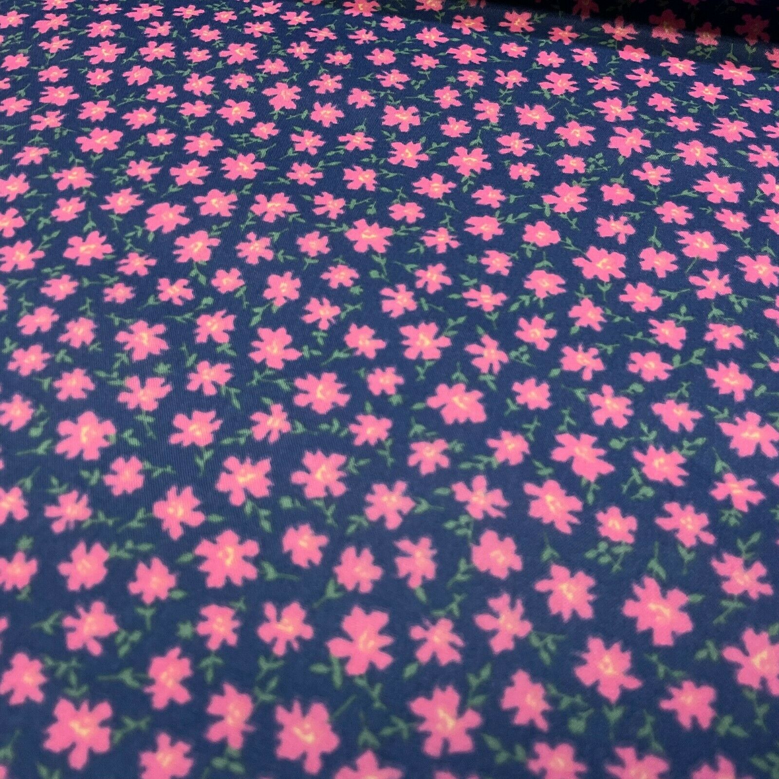 Spring Summer Small Floral Poly cotton printed lightweight fabric M1618