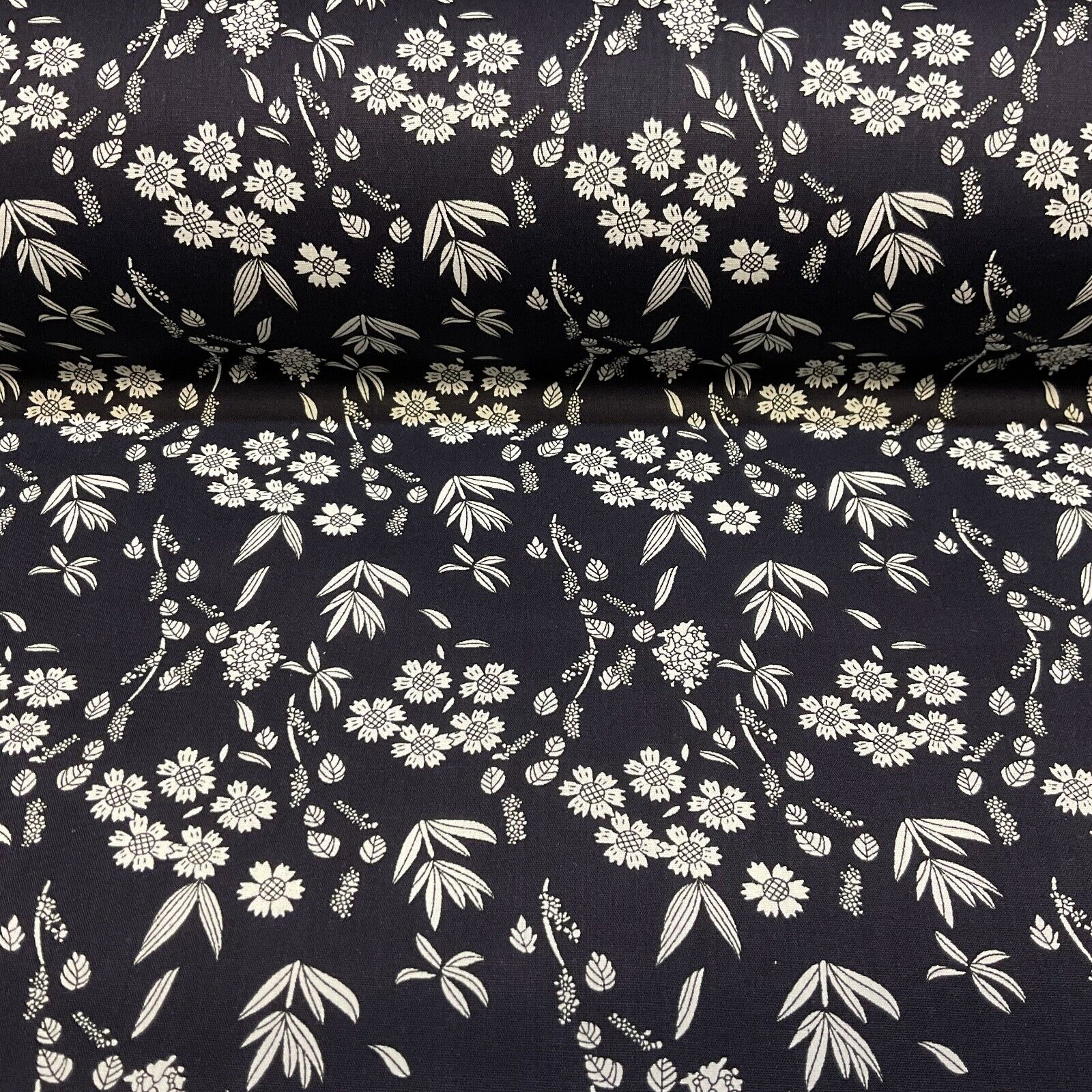 Soft Touch 100% Cotton small Floral printed dress fabric M1649