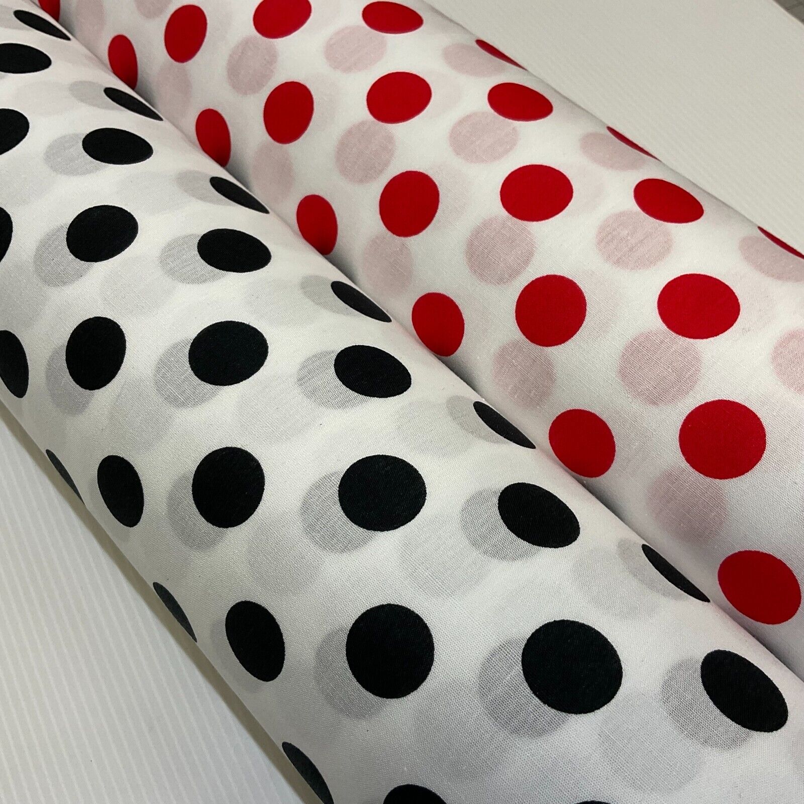 Soft Touch 100% Cotton Polka dot spot dotted printed dress fabric M1648