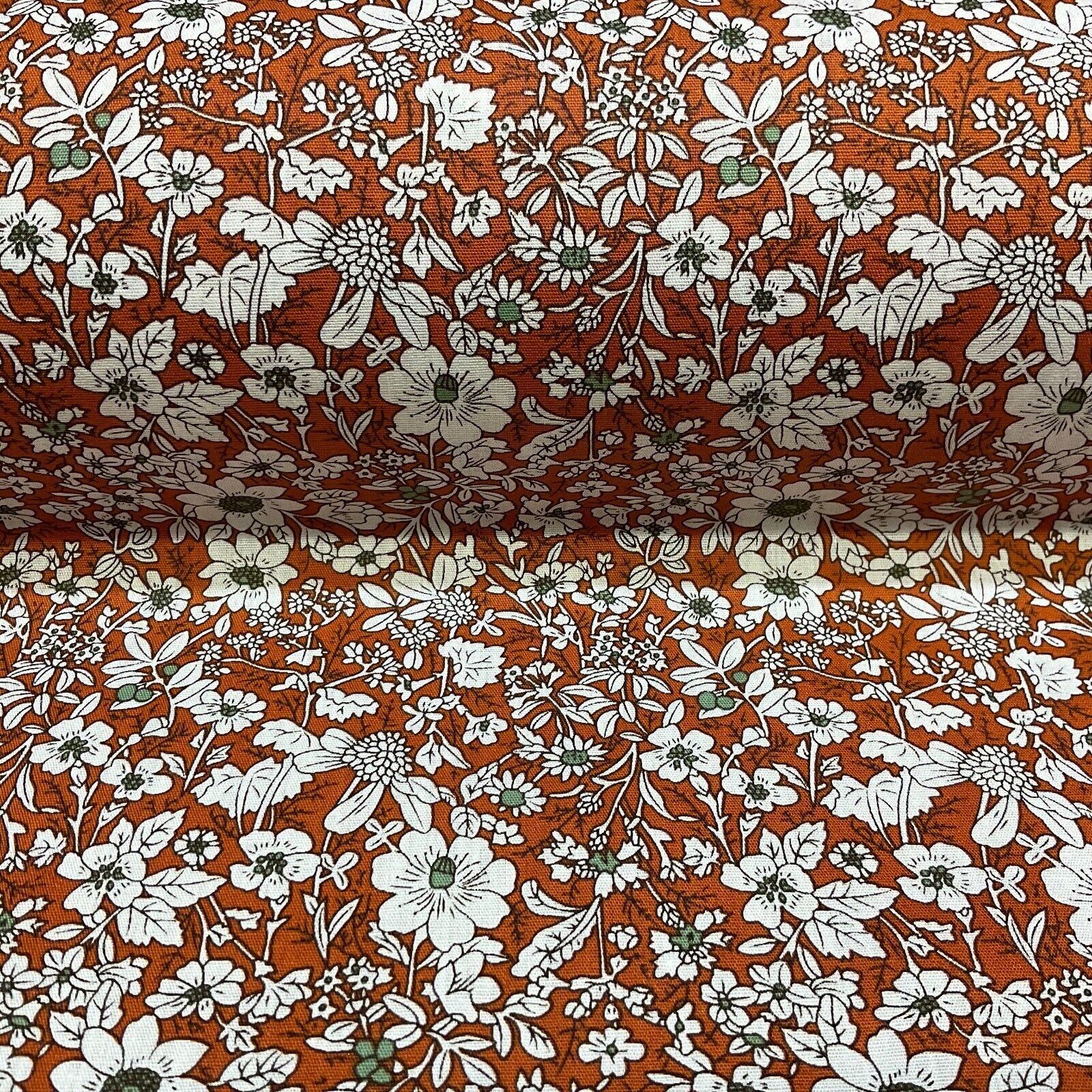 Soft Touch  100% Cotton small Floral printed dress fabric M1647