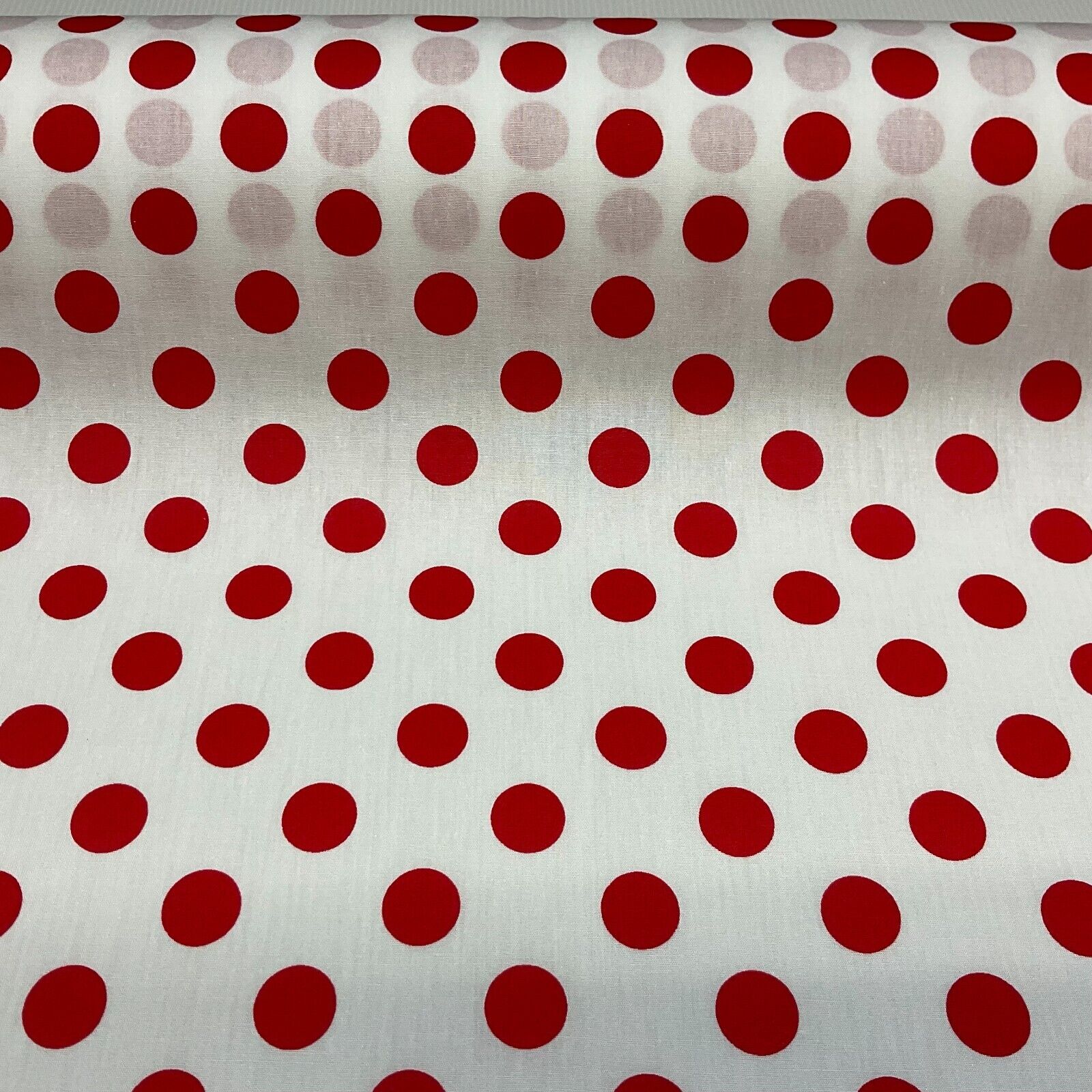 Soft Touch 100% Cotton Polka dot spot dotted printed dress fabric M1648