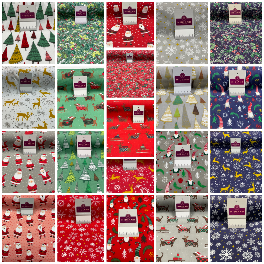 Christmas Fabrics - Midland Textiles