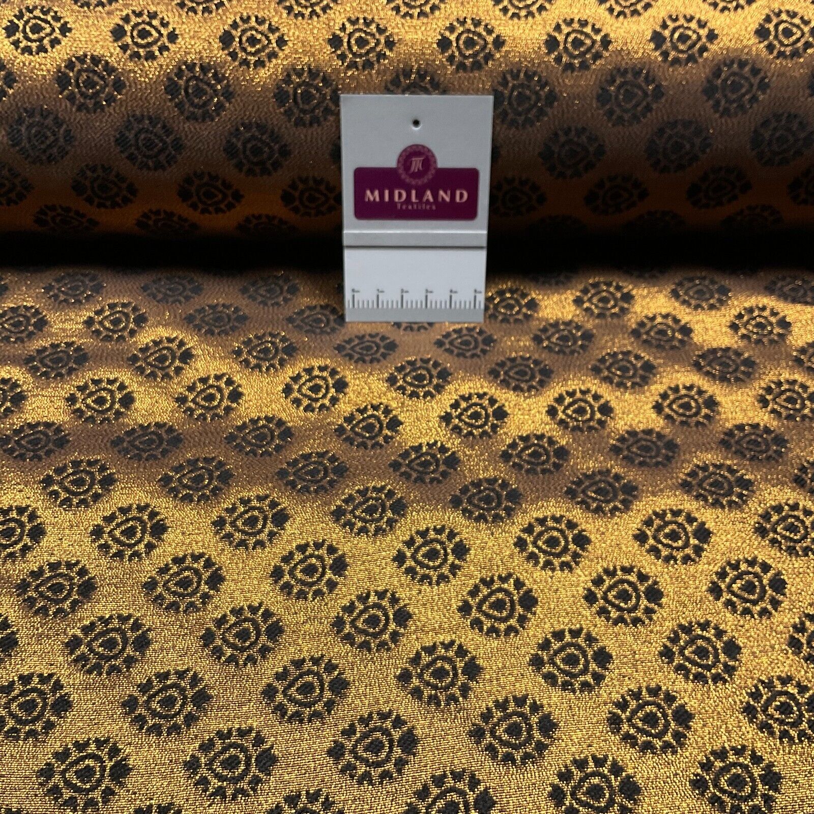 Indian Banarsi fabric Brocade Geometric waistcoat wedding 125cm wide M1688