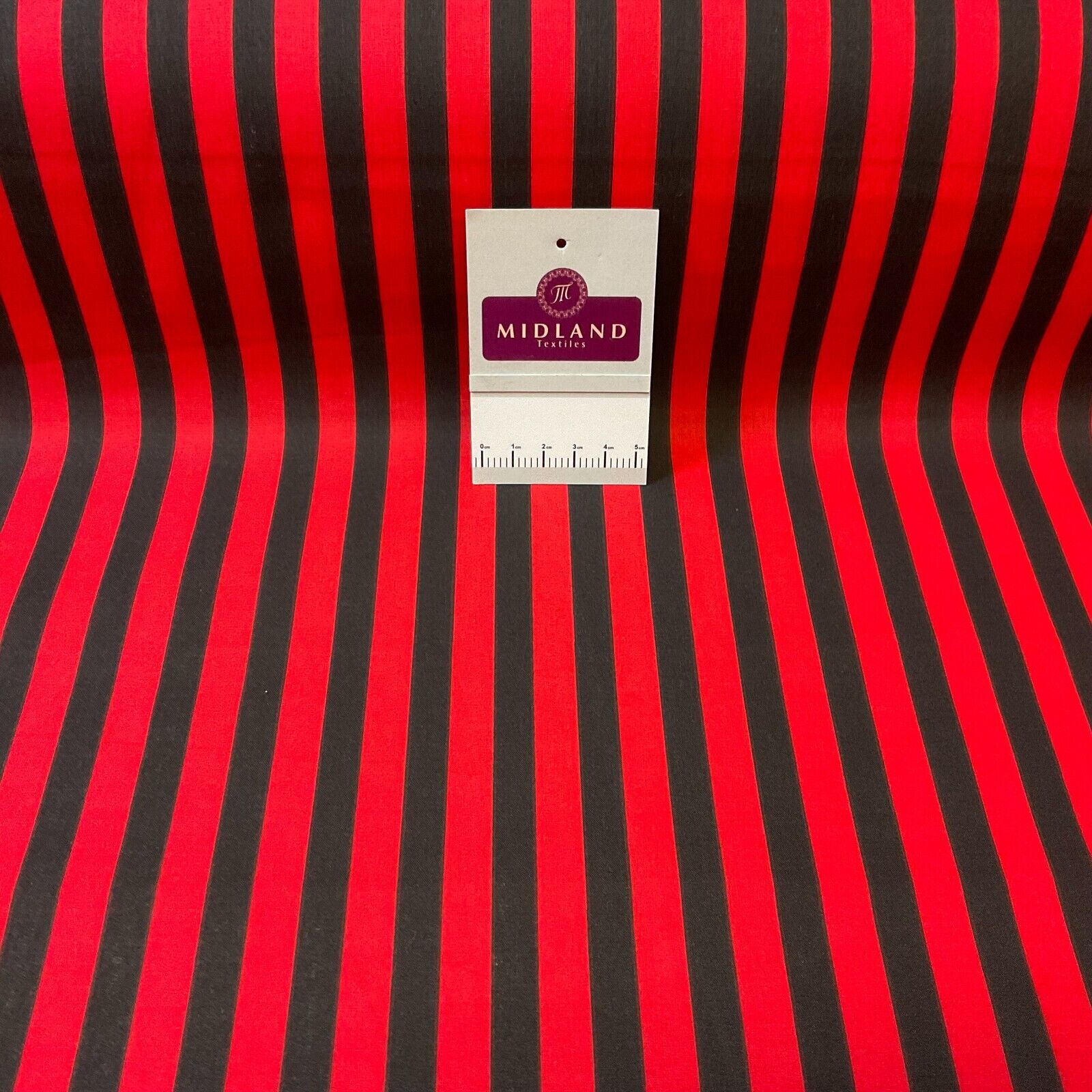 Stripped fabric nautical stripe Poly cotton printed M1707