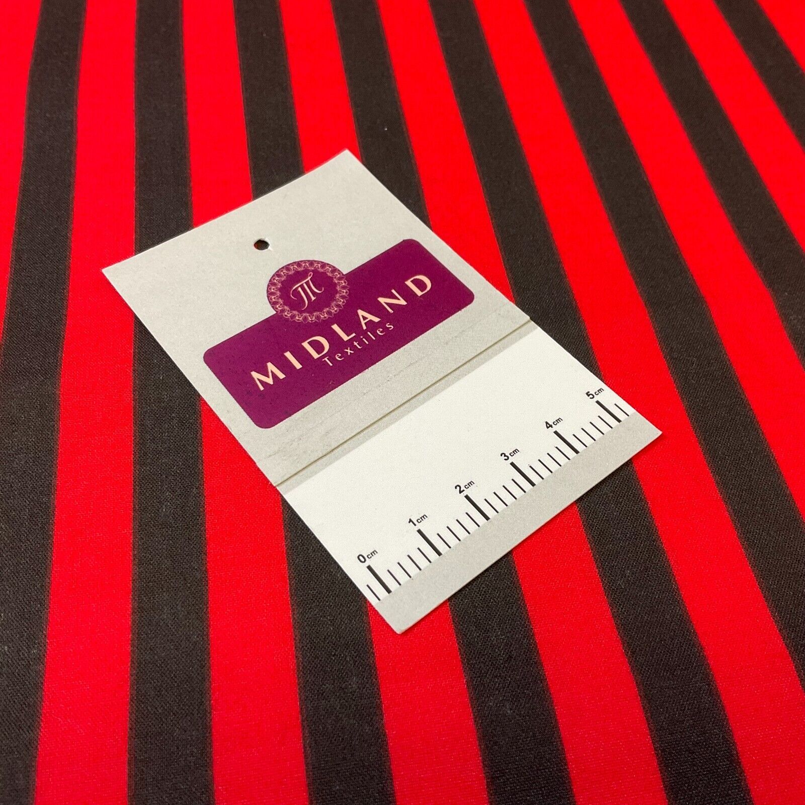 Stripped fabric nautical stripe Poly cotton printed M1707