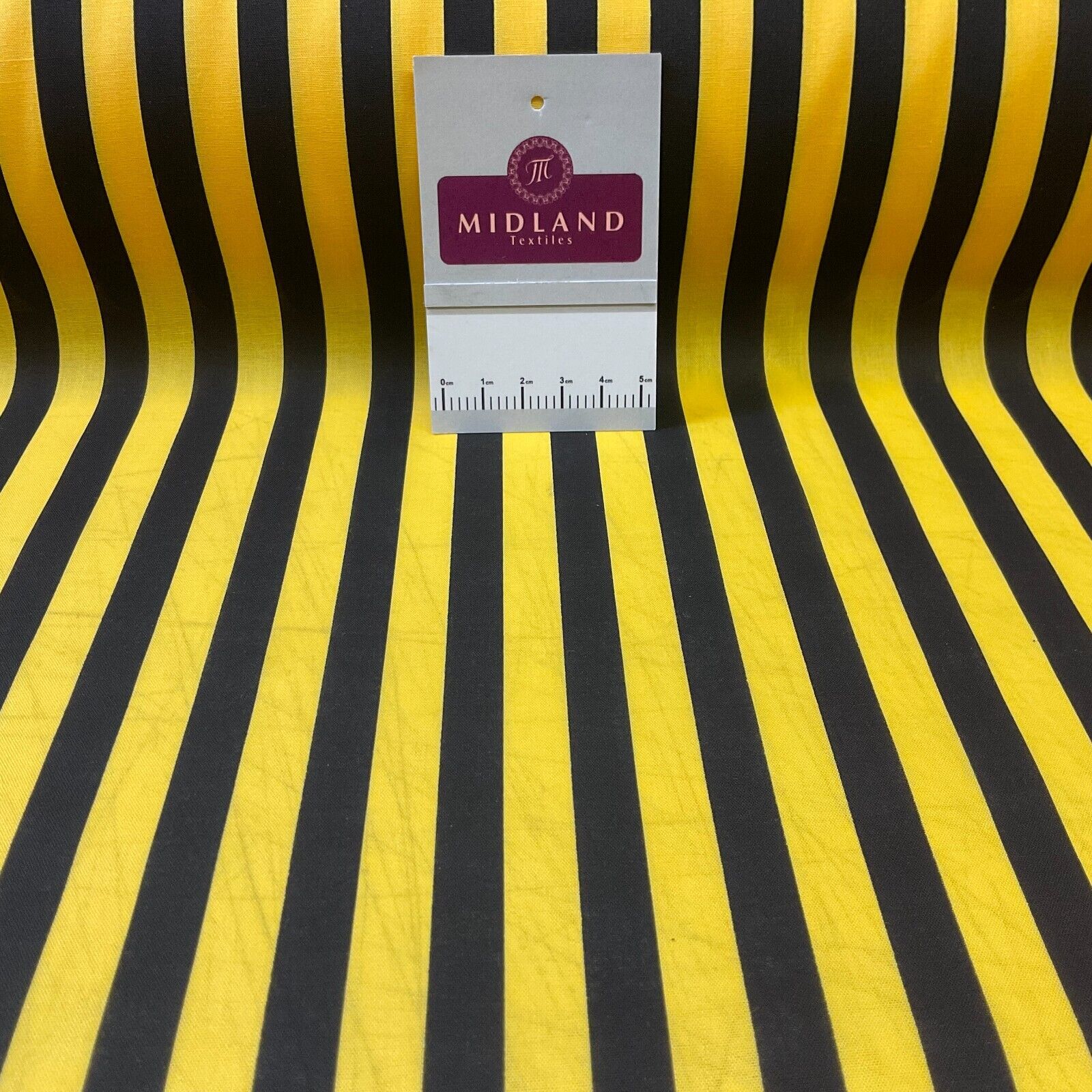 Stripped fabric nautical stripe Poly cotton printed M1707