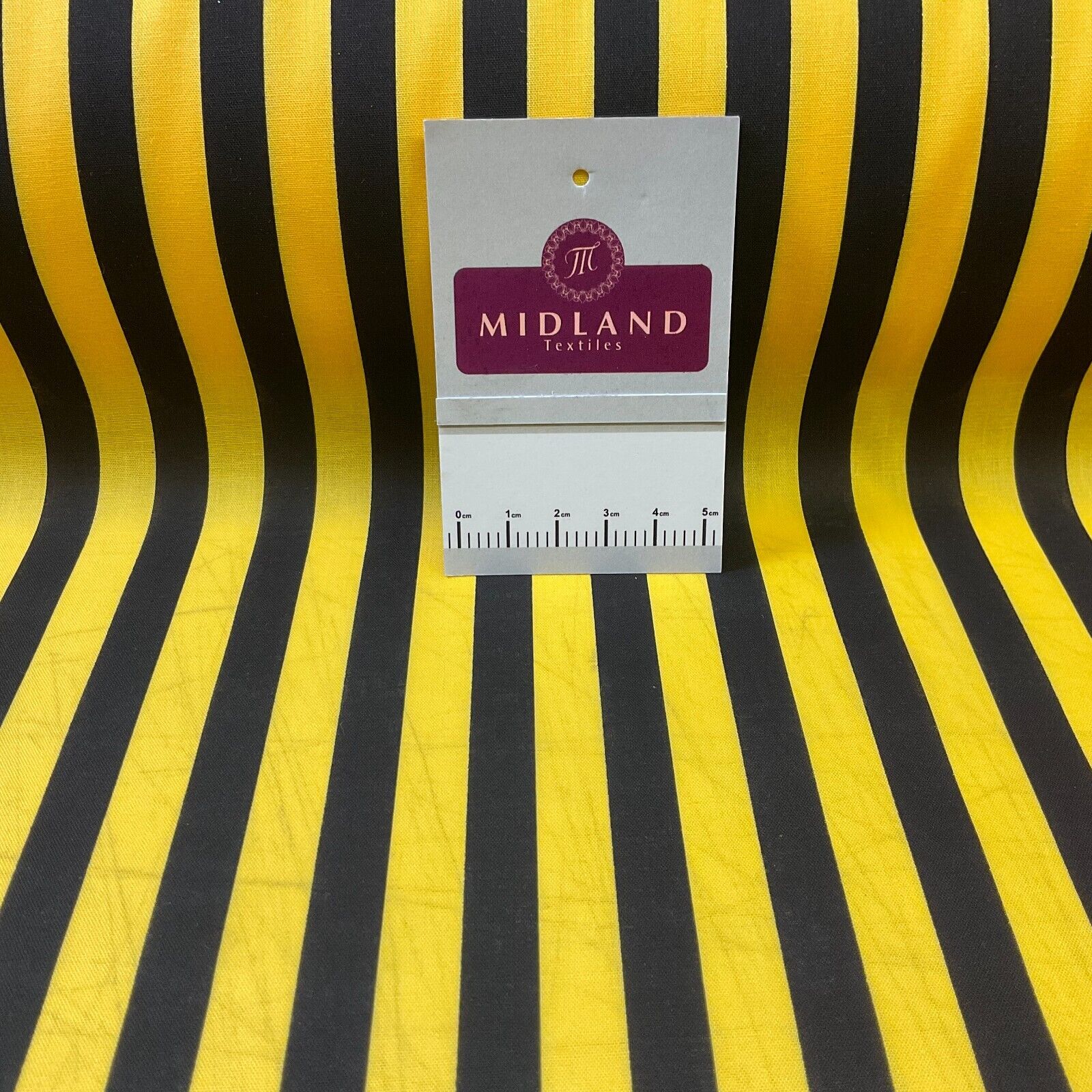 Stripped fabric nautical stripe Poly cotton printed M1707