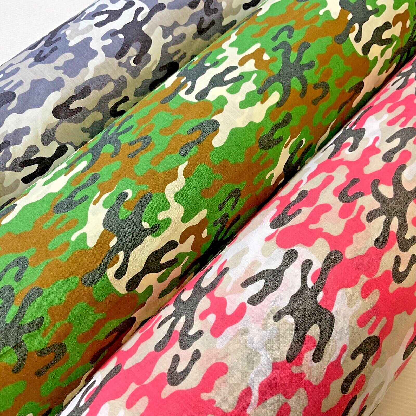 Camouflage fabric army military Poly cotton printed fabric 110cm Wide M1708