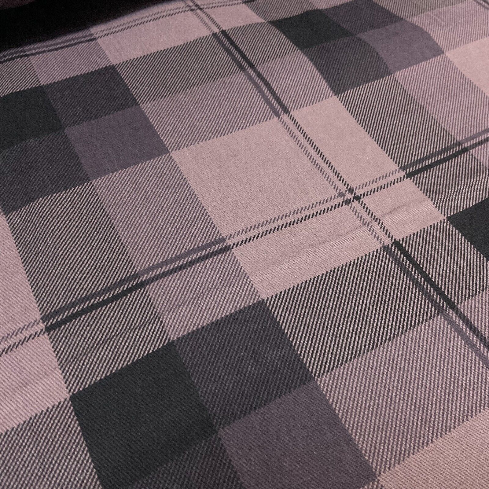Plaid Scottish tartan Check Cotton Drill upholstery workwear Fabric 150 cm M1718