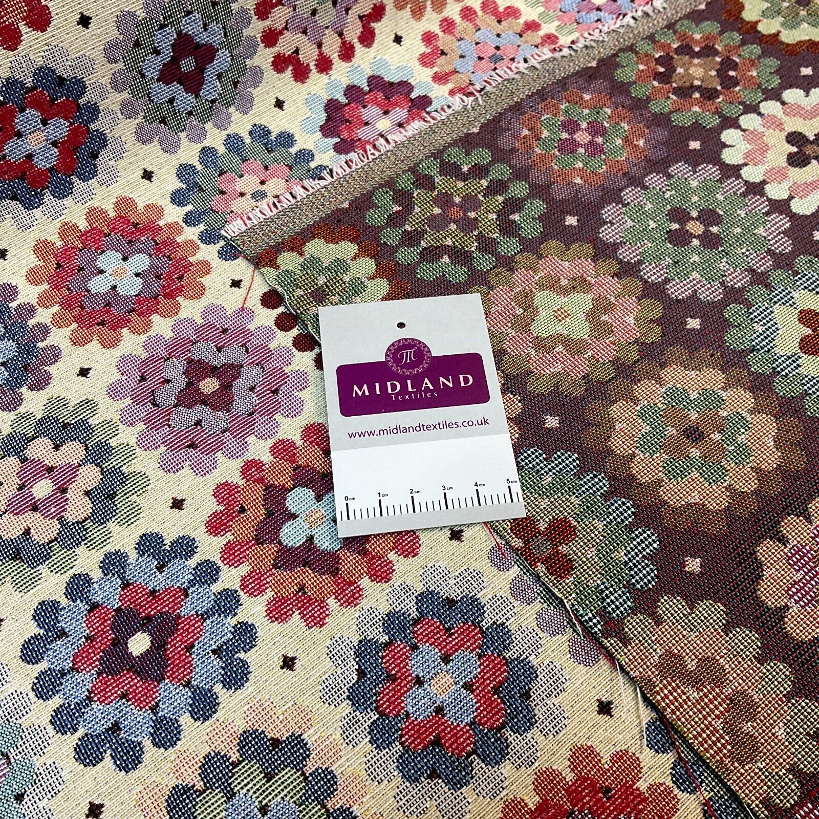 Cotton Rich Woven Tapestry Upholstery  Furniture Curtain cushion fabric M1725