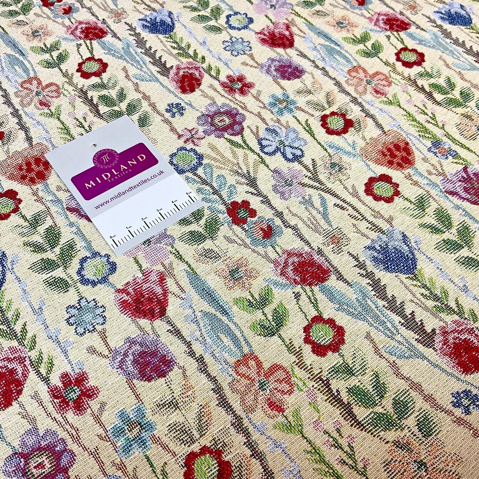 Cotton Rich Woven Tapestry Upholstery  Furniture Curtain cushion fabric M1725