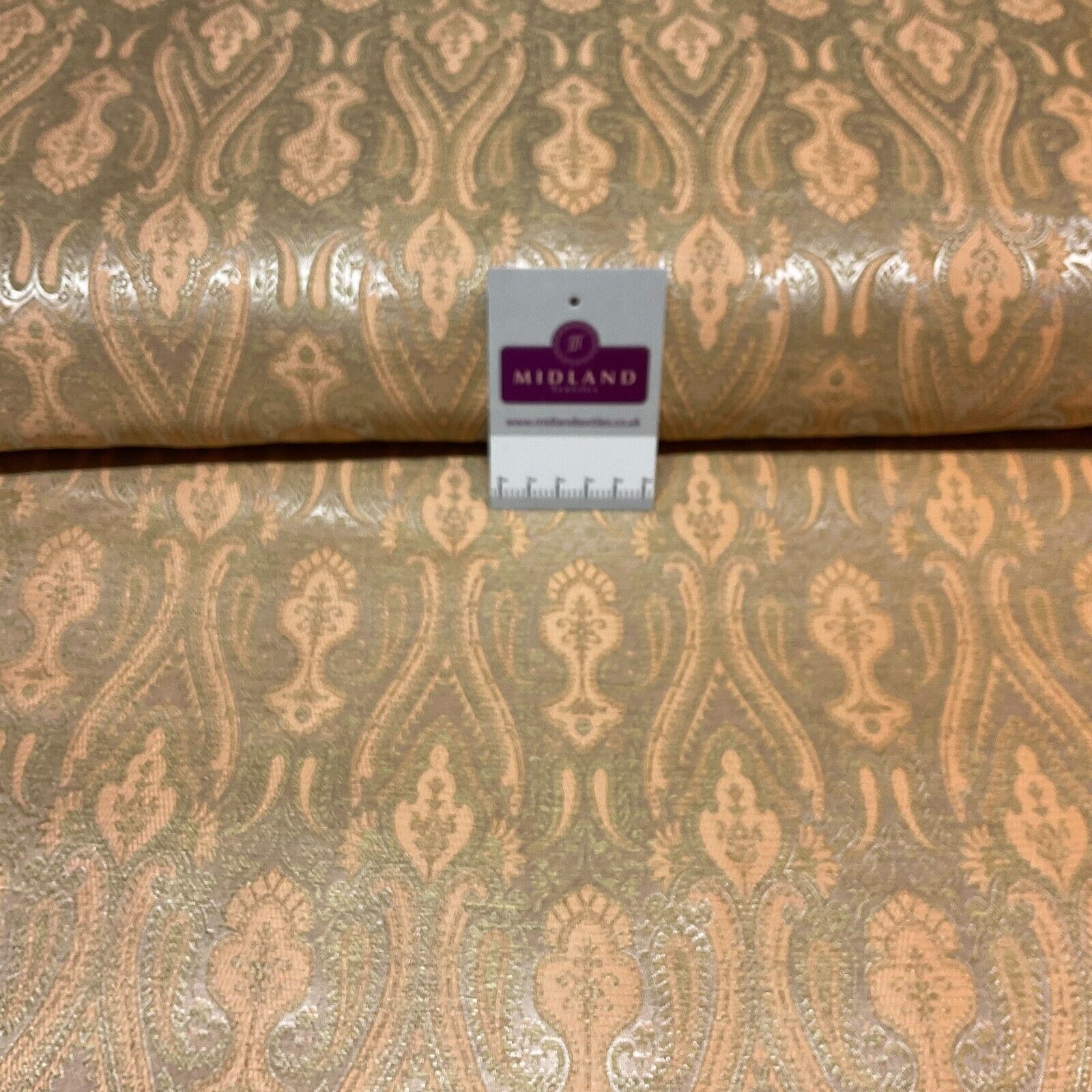 Indian Banarsi Brocade wedding double paisley ornate fabric 150cm wide M1728