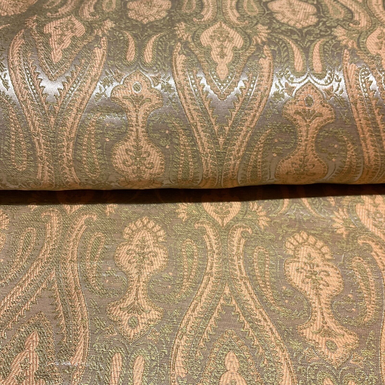 Indian Banarsi Brocade wedding double paisley ornate fabric 150cm wide M1728