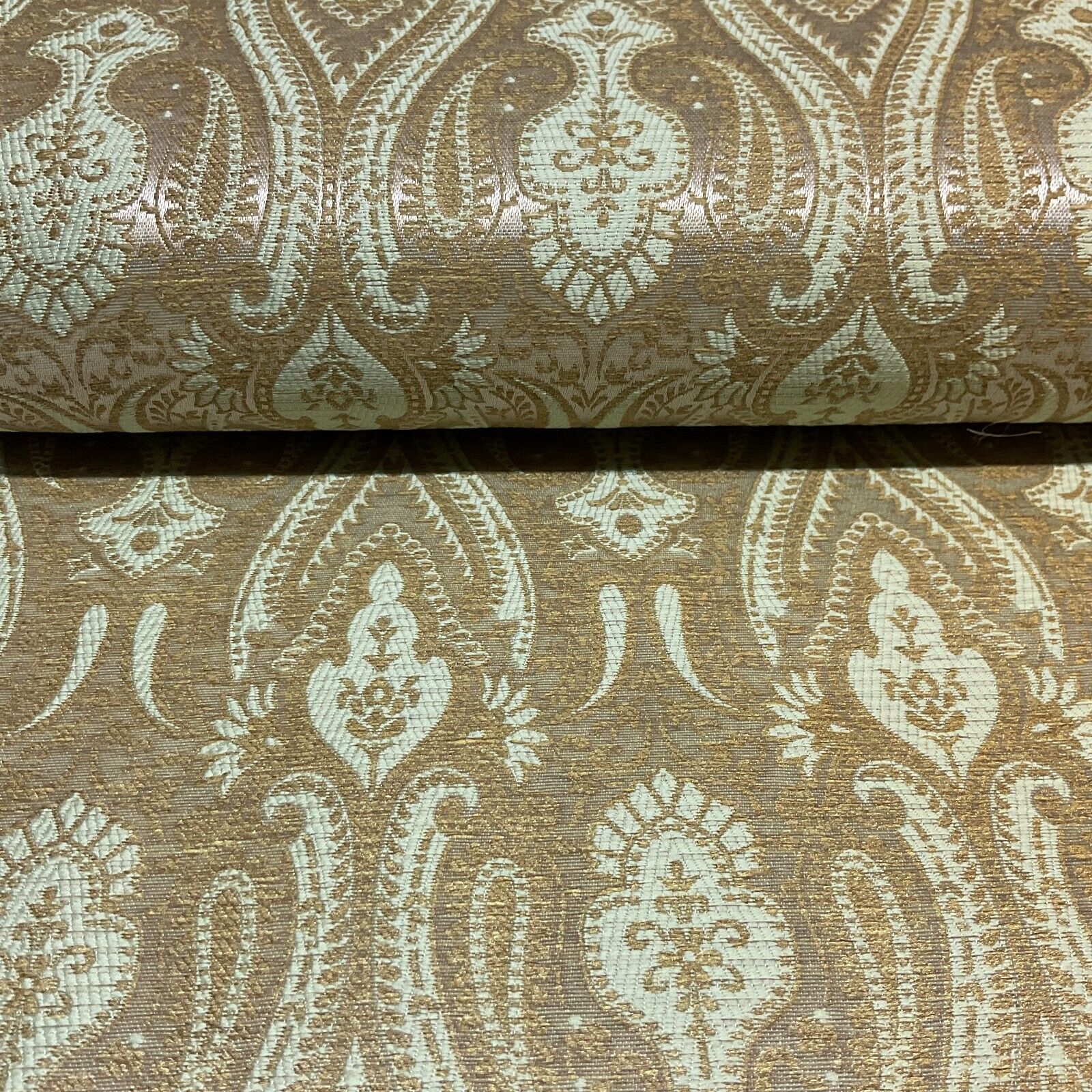 Indian Banarsi Brocade wedding double paisley ornate fabric 150cm wide M1728