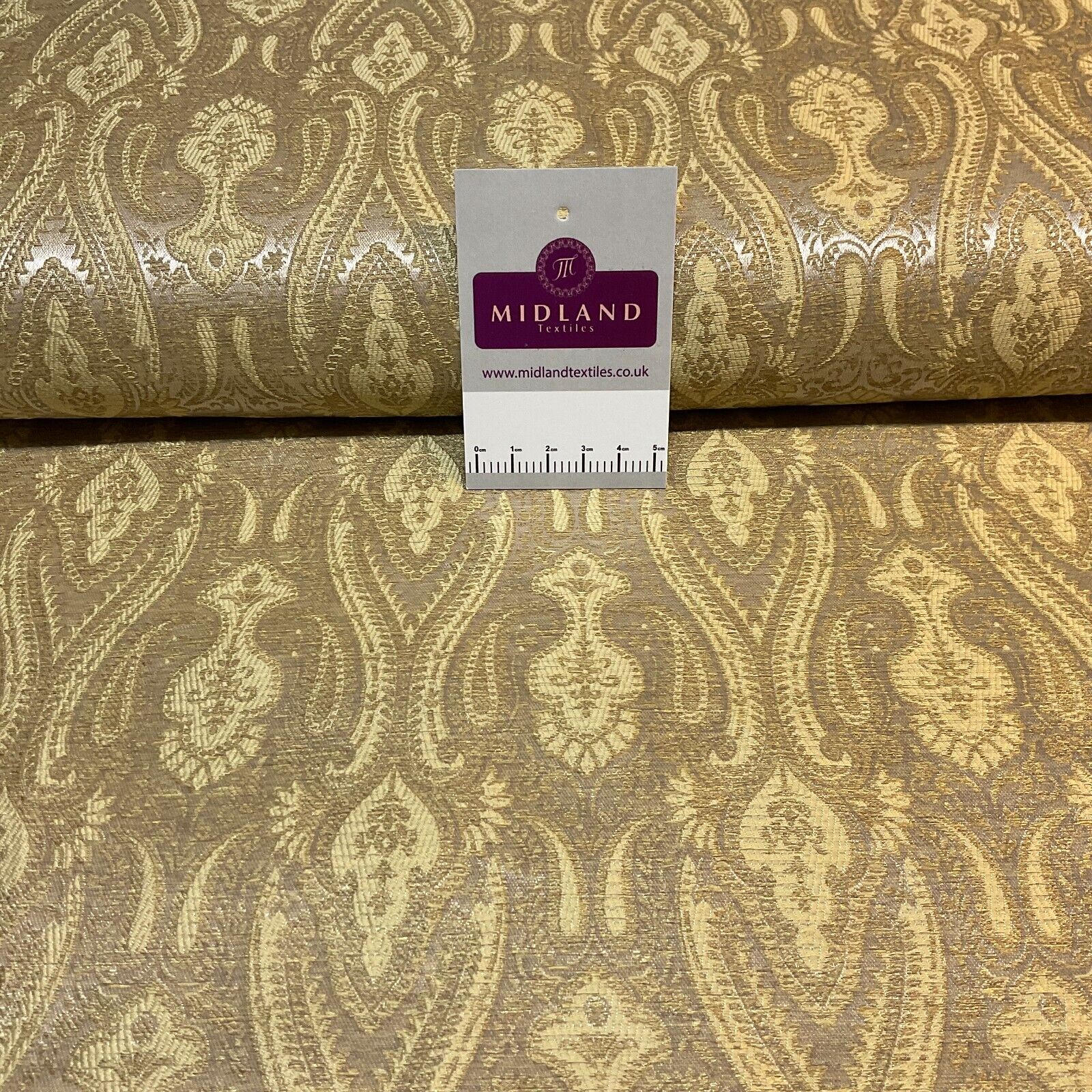 Indian Banarsi Brocade wedding double paisley ornate fabric 150cm wide M1728