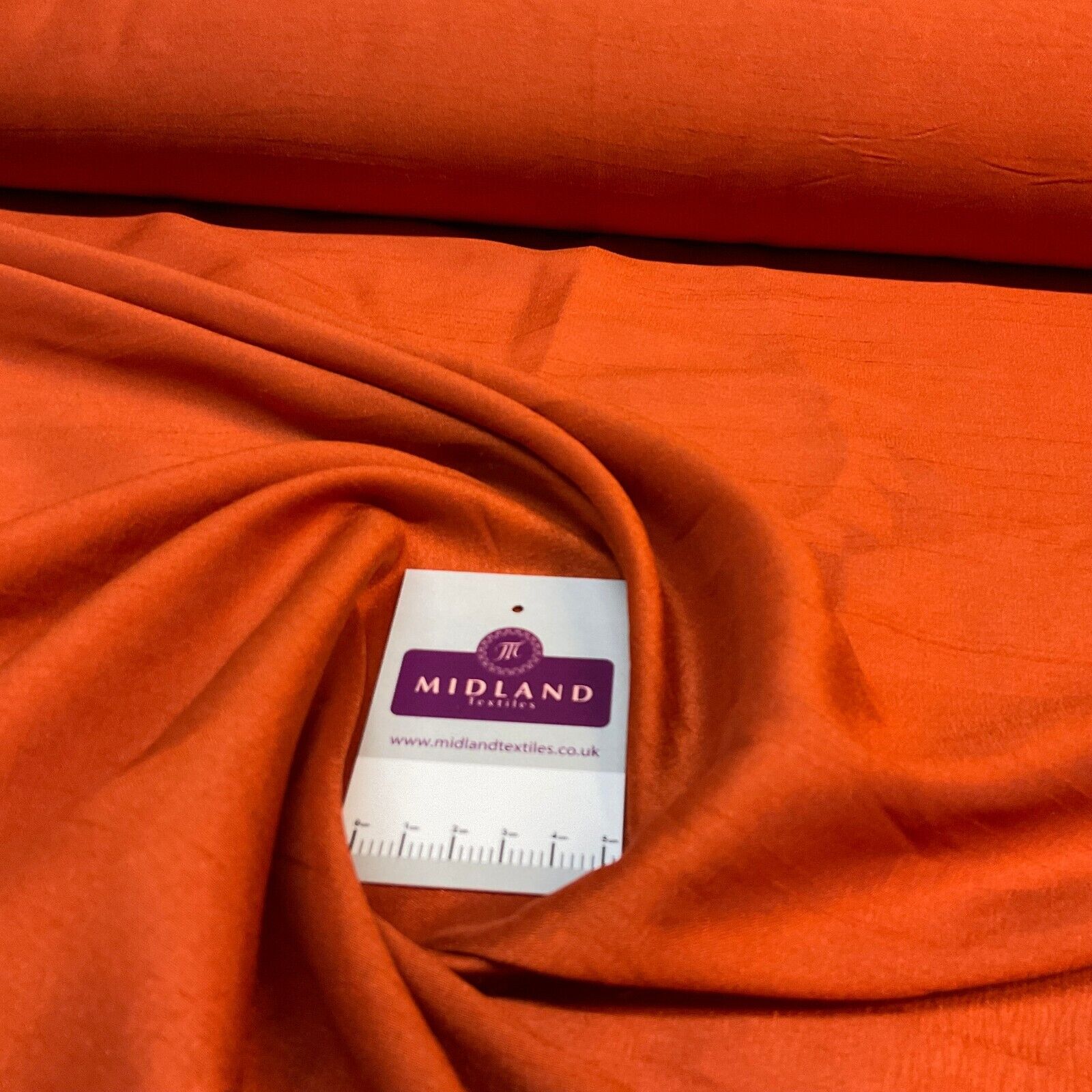 Plain Silky crepe Faux silk dress fabric 44 inches wide M1693