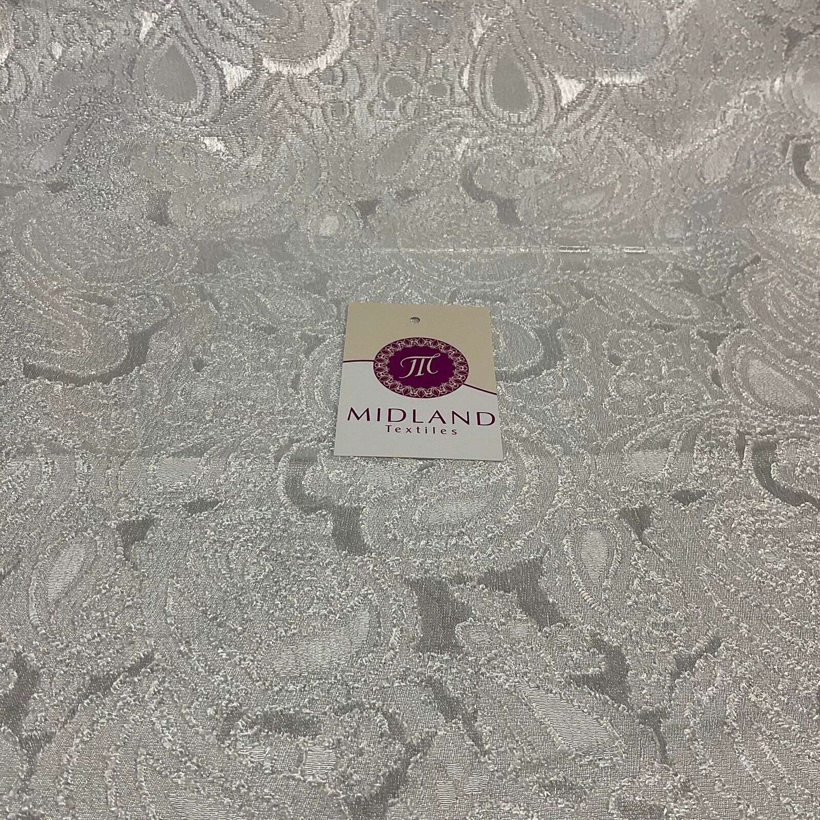 Satin Floral Jacquard Perfect for Dresses, Skirt Fabric 150cm wide M1755