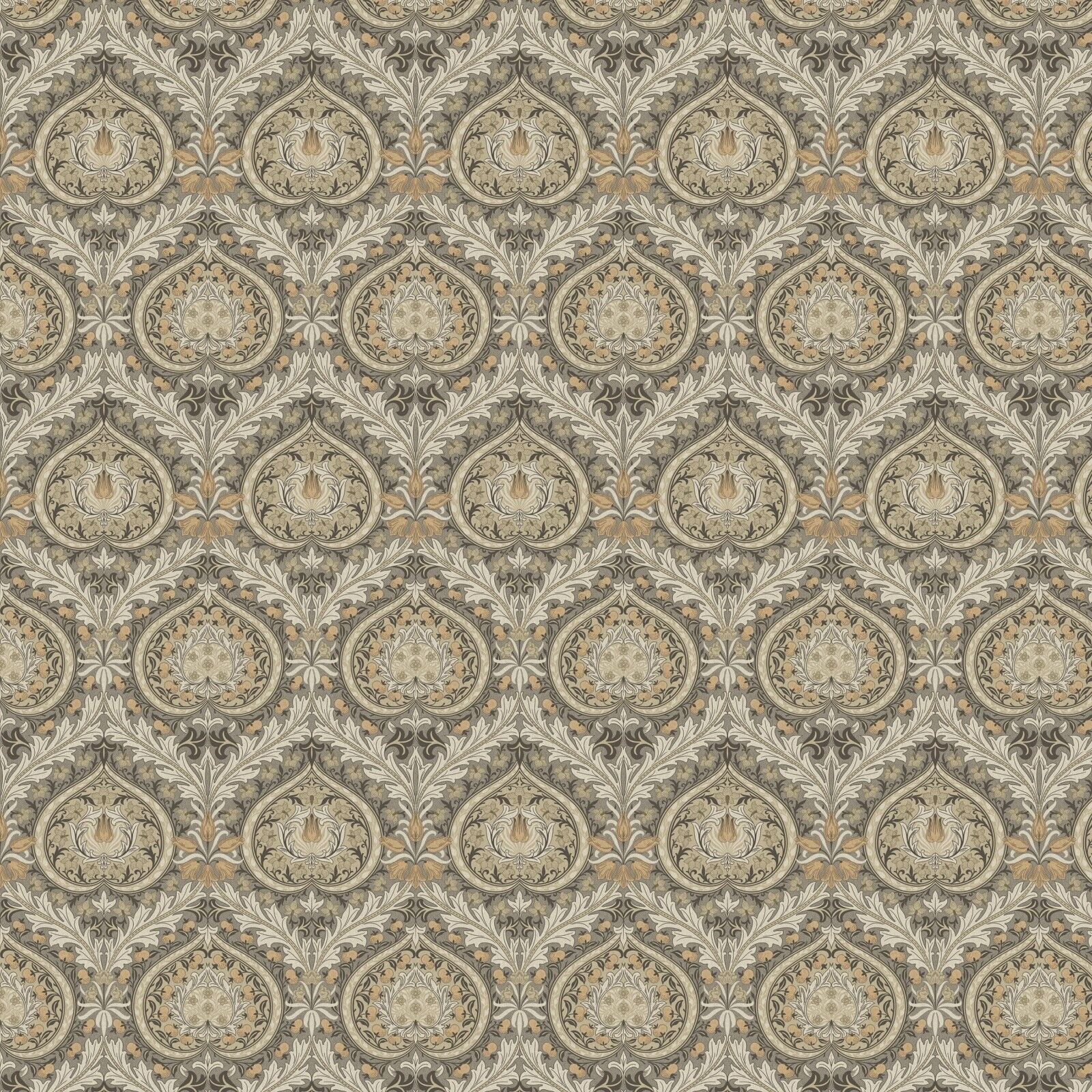 William Morris Ornamental Upholstery Furniture Curtain cushion fabric M1793