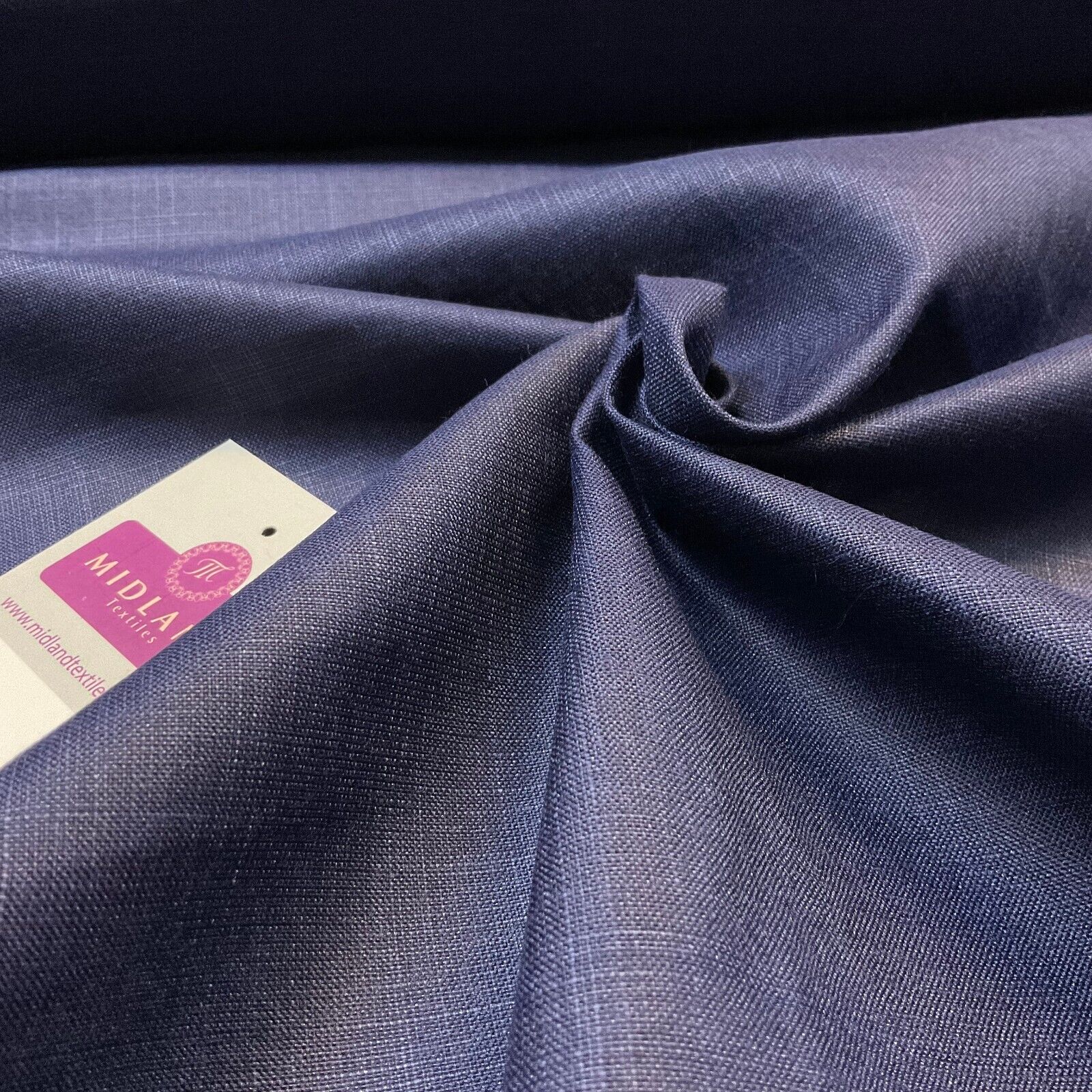 Plain Faux linen Lightweight dress fabric M1800