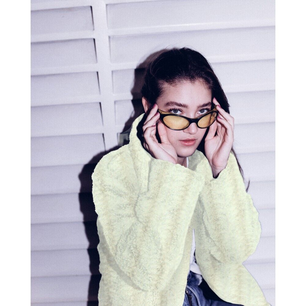 Ecru Luxury Fur plush ideal for jackets throws and pillows fabric M1802