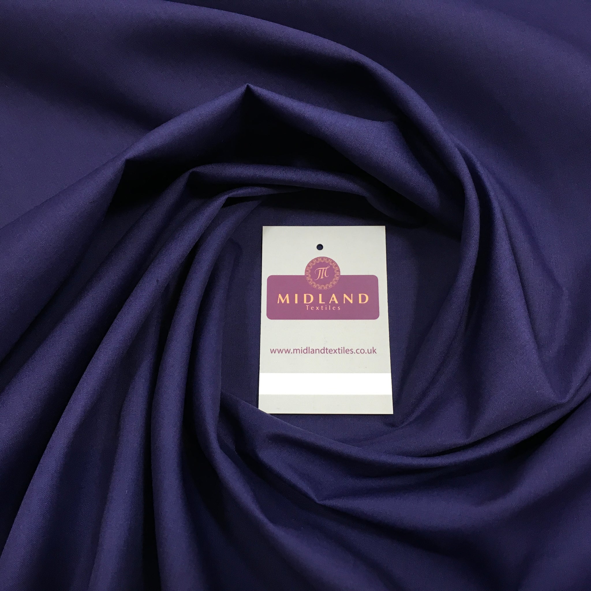 Plain Polycotton Fabric 110cm MA820 Sold Per Metre