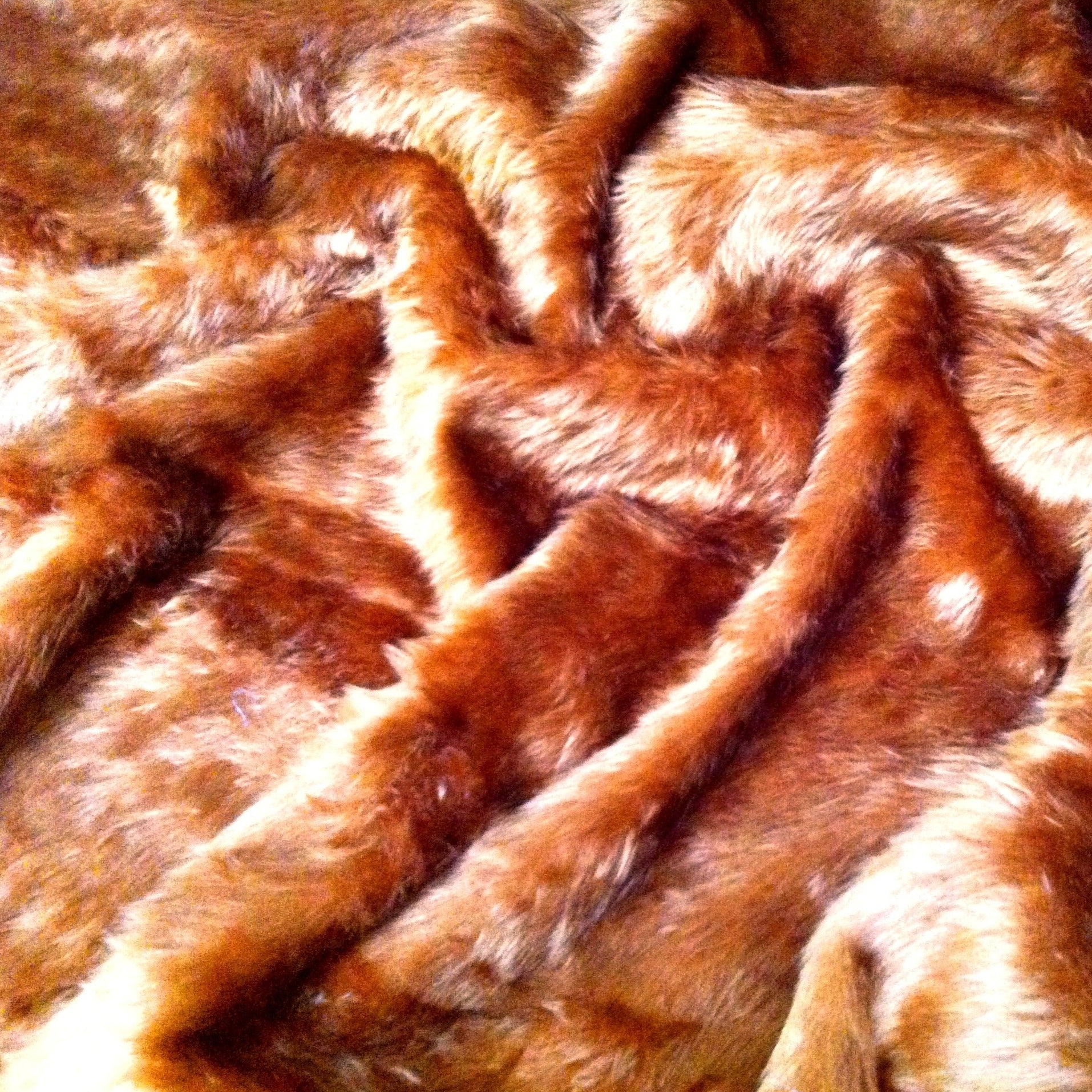Plain Faux Fur 14 mm soft pile ideal for Clothing, throws Fabric 58' Wide MT930