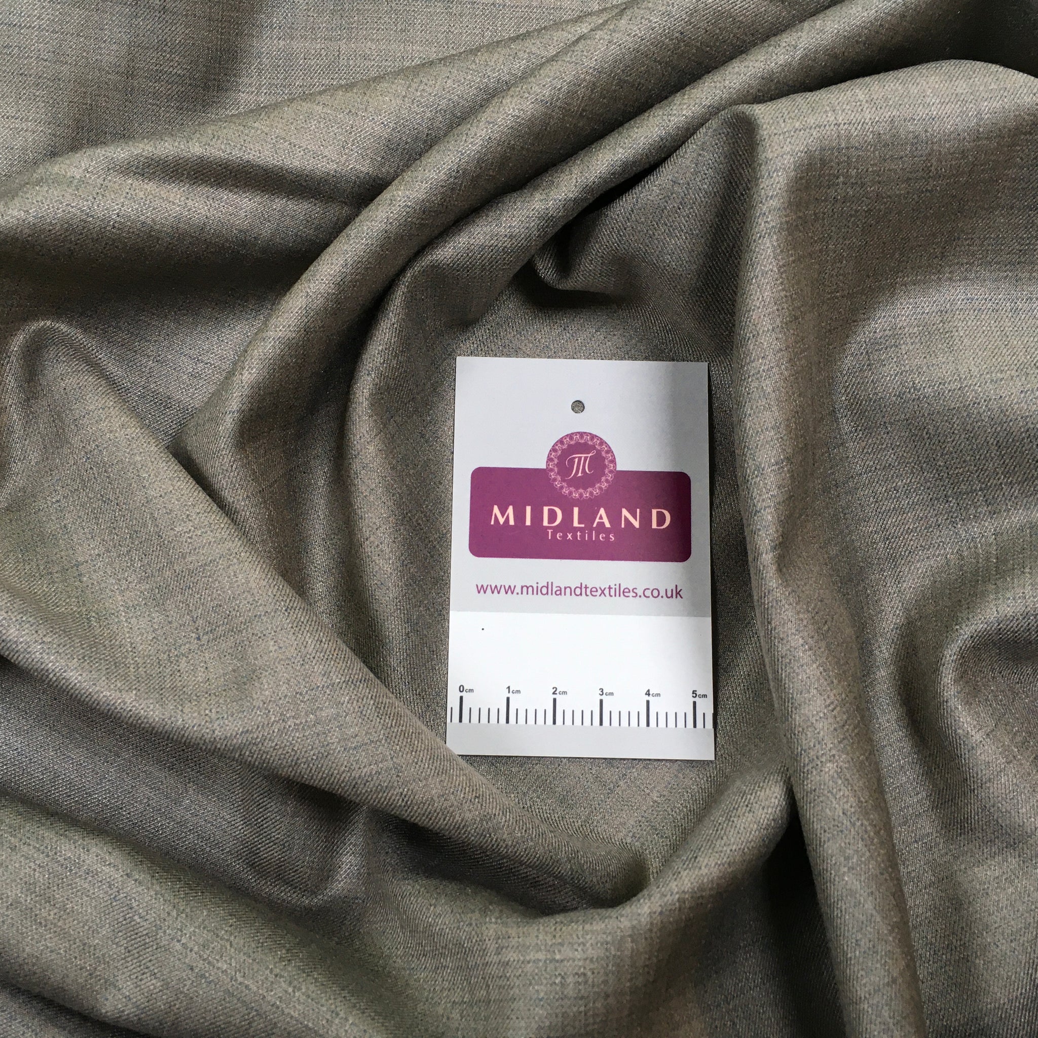 Premium woven grey suiting fabric M1497 Mtex