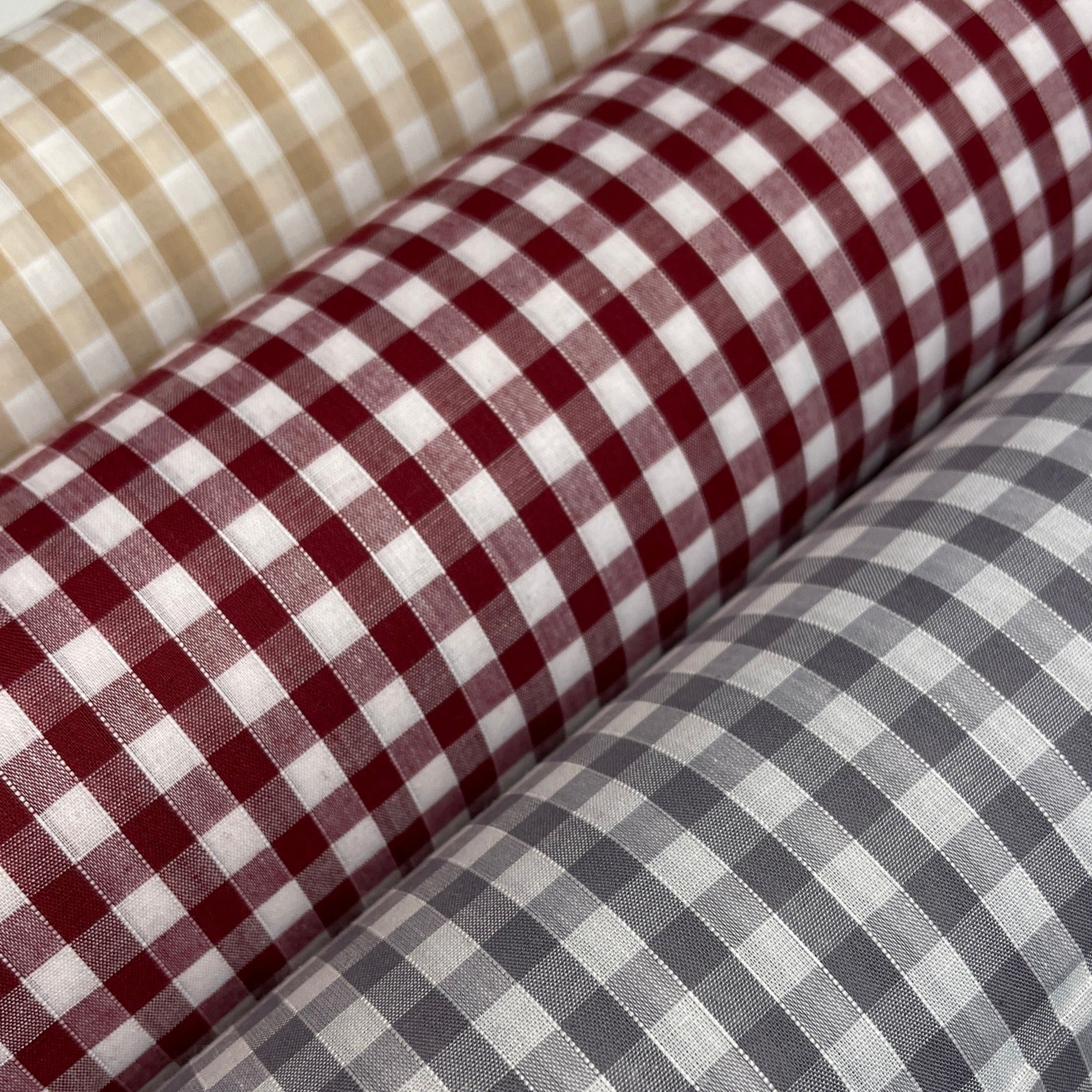 Timeless 1/4 Inch Gingham Fabric Material for Clothing, Aprons, Tablecloths, School Decorations - 44' Wide - M30