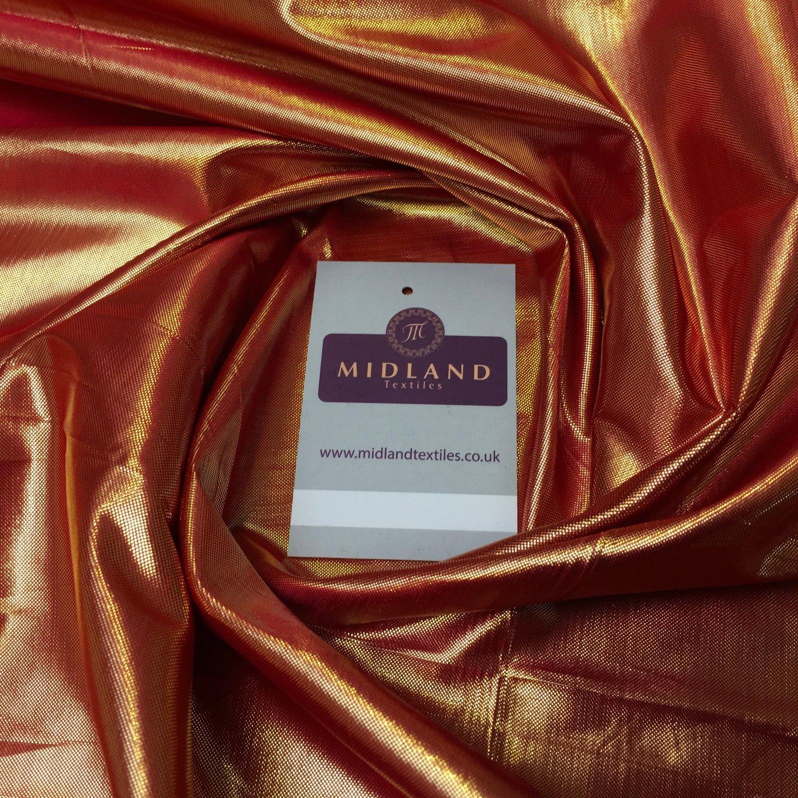 Paper Textured Metallic Lame Craft Fabric 39' Wide MK922 Mtex