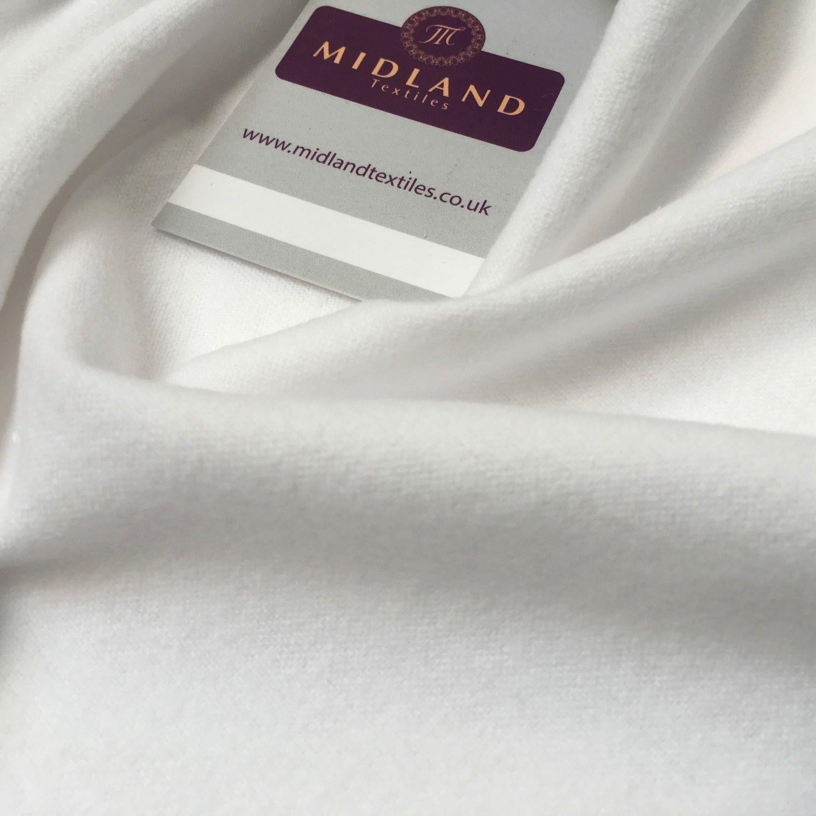 White Cotton Wynciette Soft Brushed Flannel ideal for Nightwear 42" Wide MD977