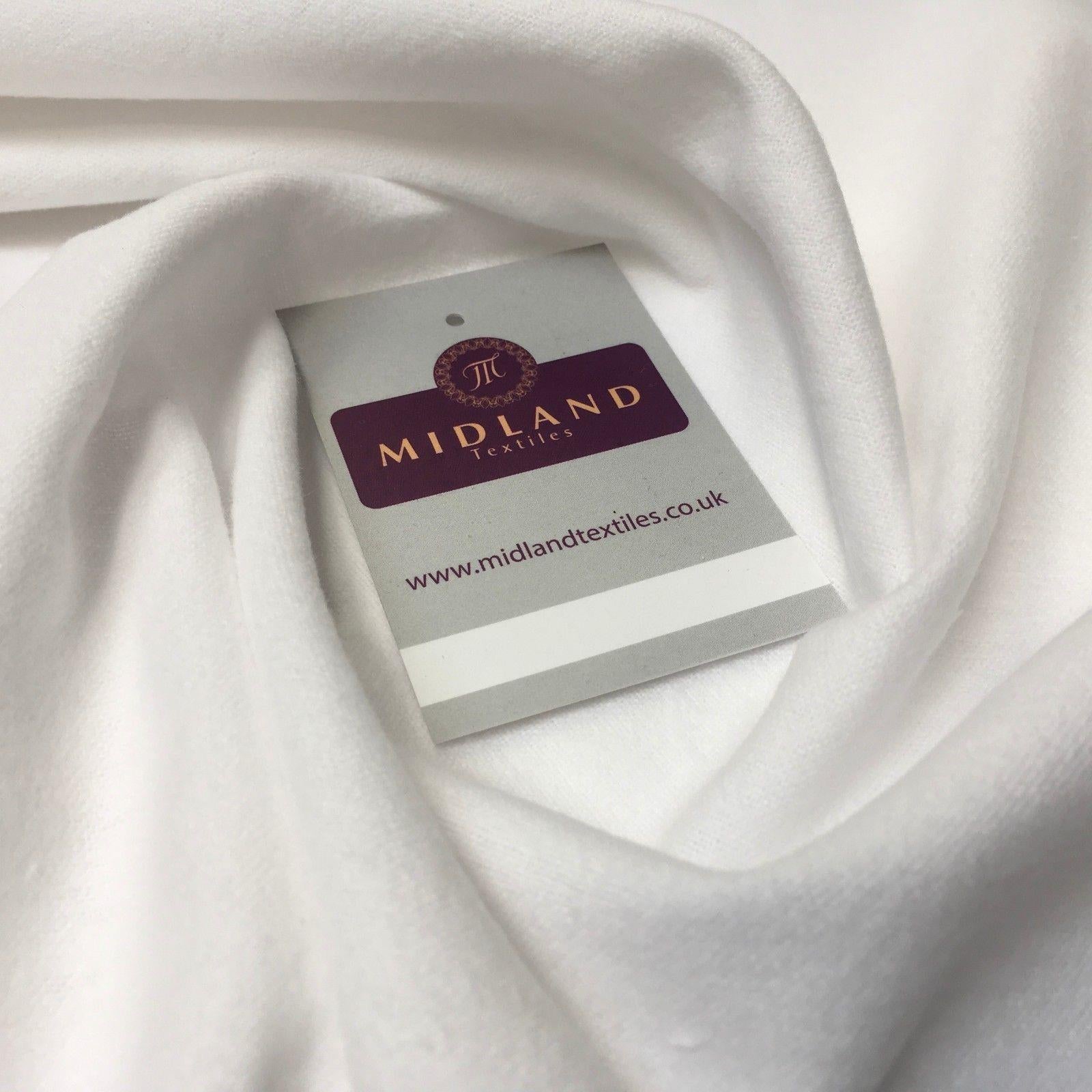 White Cotton Wynciette Soft Brushed Flannel ideal for Nightwear 42" Wide MD977