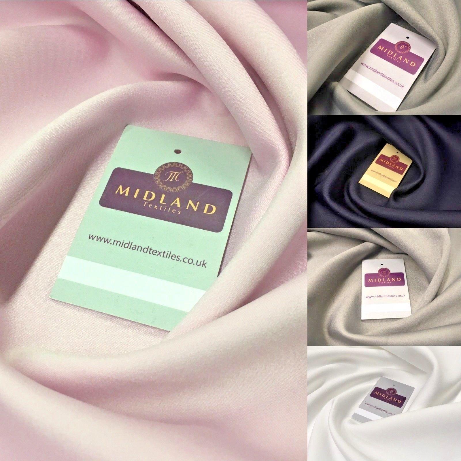 Plain Heavy Weight Neoprene Stretch Dress Fabric 45' Wide MK961 Mtex