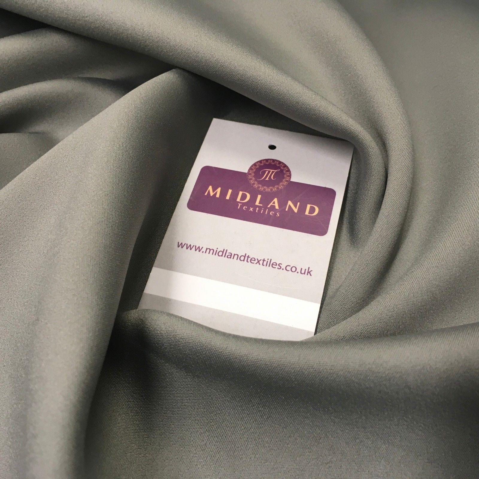 Plain Heavy Weight Neoprene Stretch Dress Fabric 45' Wide MK961 Mtex