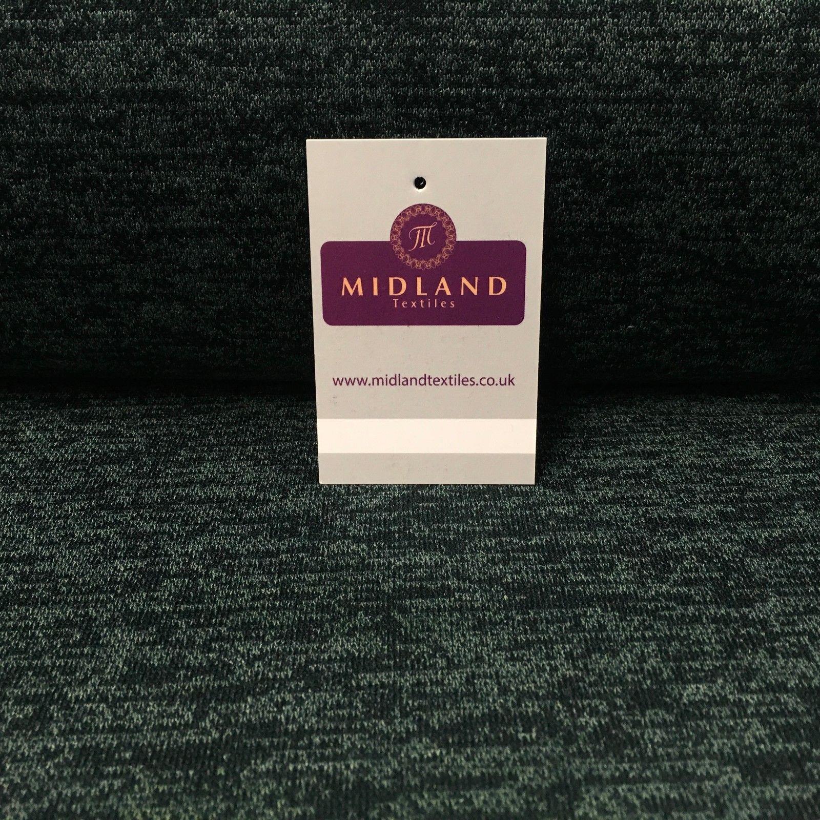 Melange Woolly Stretch knit Jersey knit Fabric 58' Wide MP962 Mtex