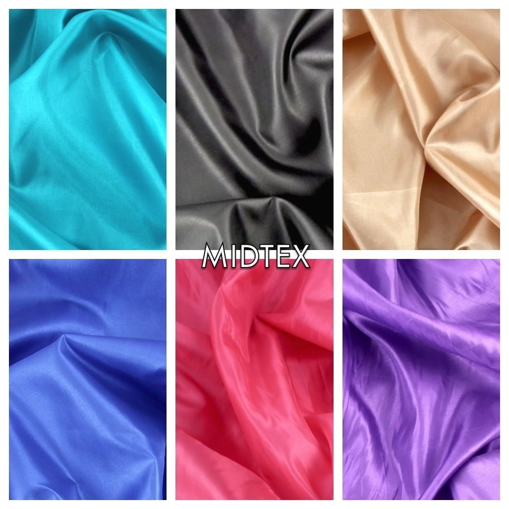 Silky Habutae Lining Fabric - 100% Polyester Non-Stretch M500